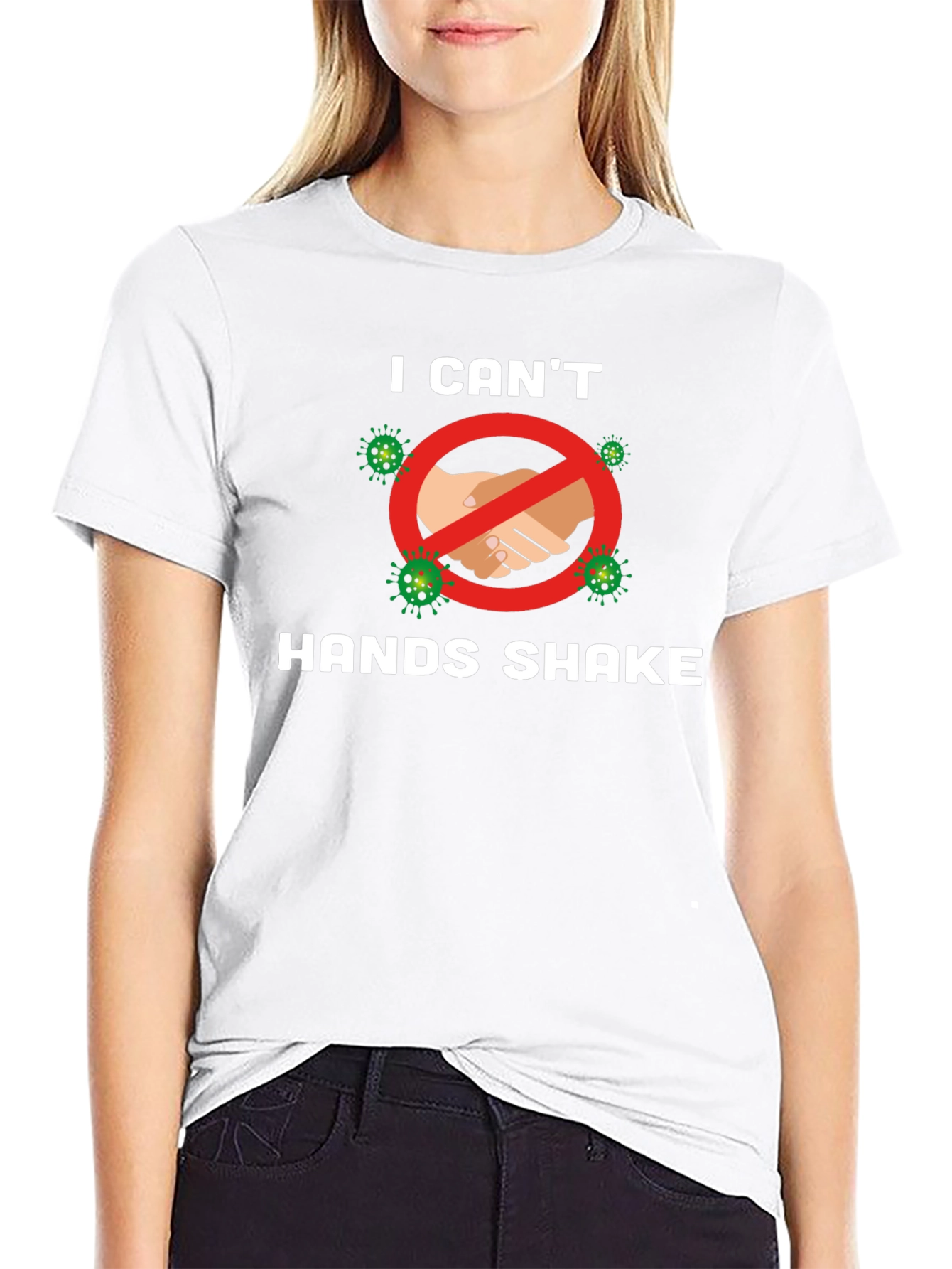 No Handshake T-Shirt: Stay Safe & Stylish!