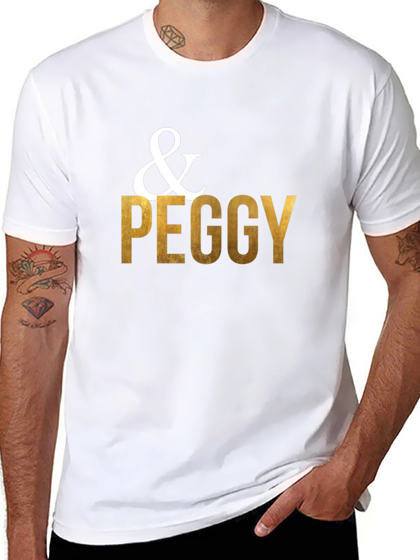 & Peggy Graphic Tee - Black T-Shirt