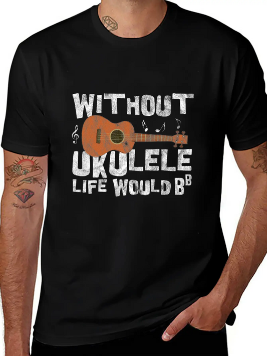 Ukulele Basic Graphic T-Shirt – Daily Comfort In Soft Cotton