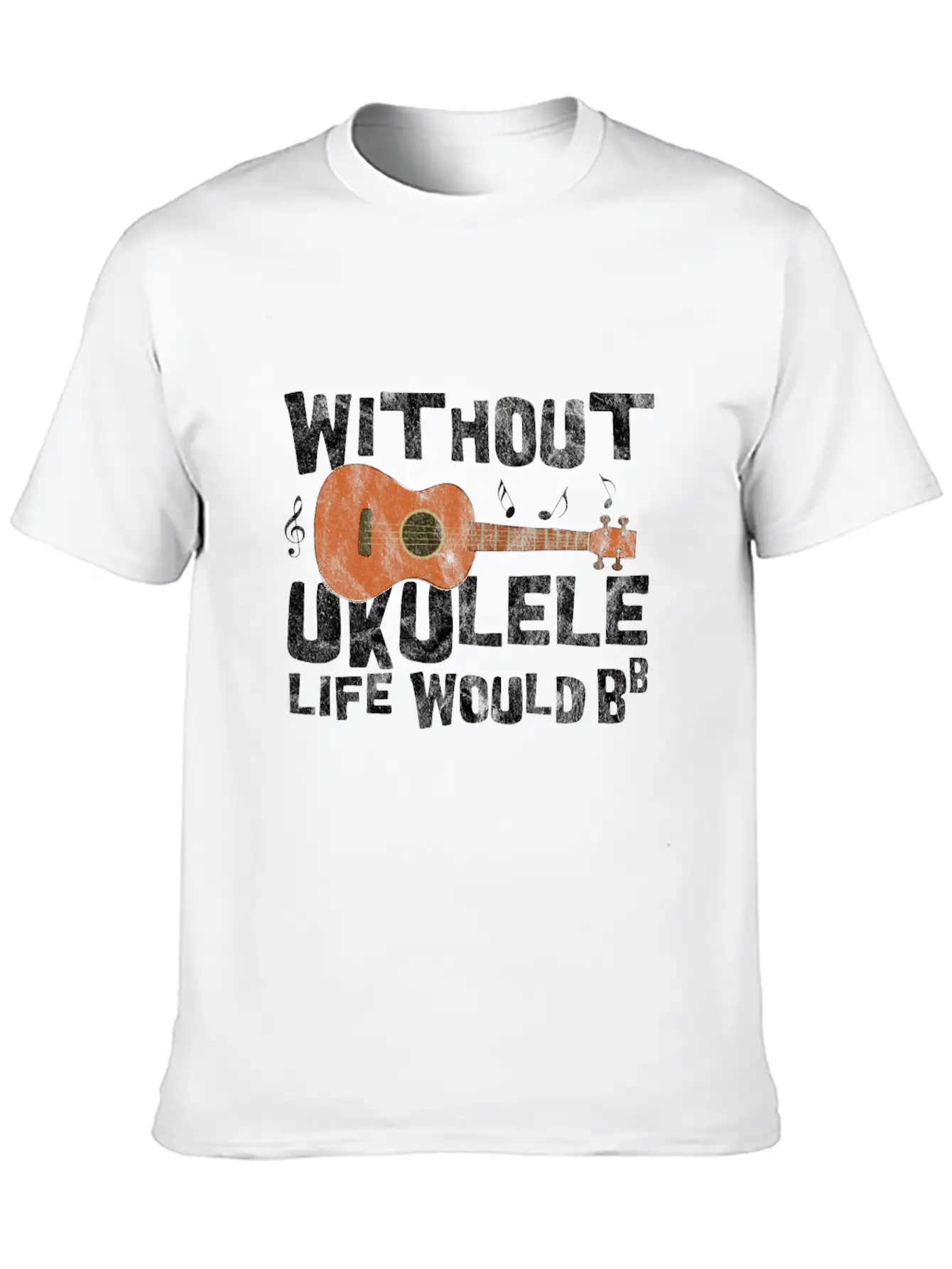 Ukulele Basic Graphic T-Shirt – Daily Comfort In Soft Cotton