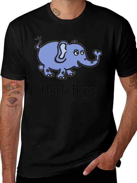 Uncle Bigey Unisex Casual T-Shirt – Clean Design For Daily Comfort