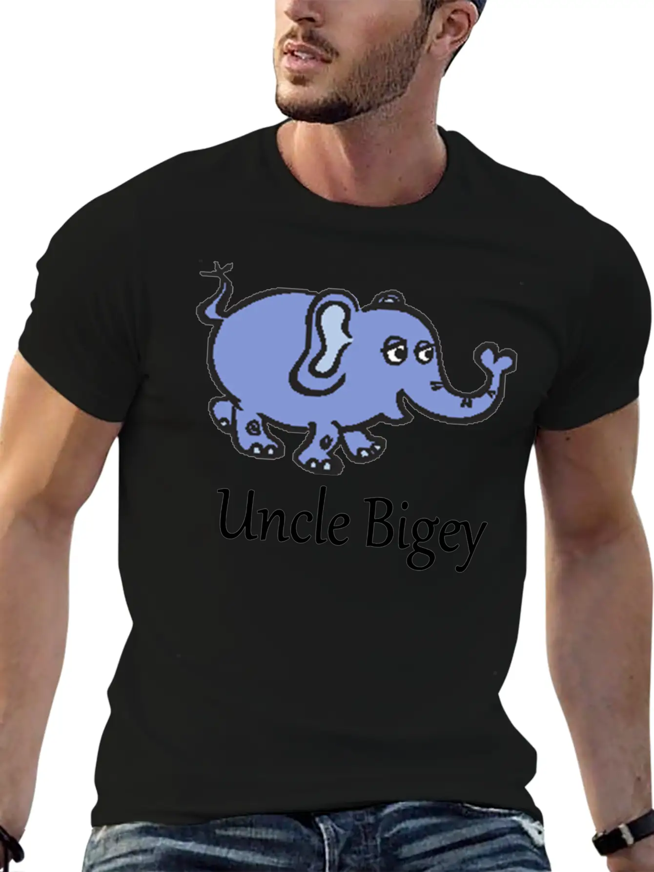 Uncle Bigey Unisex Casual T-Shirt – Clean Design For Daily Comfort
