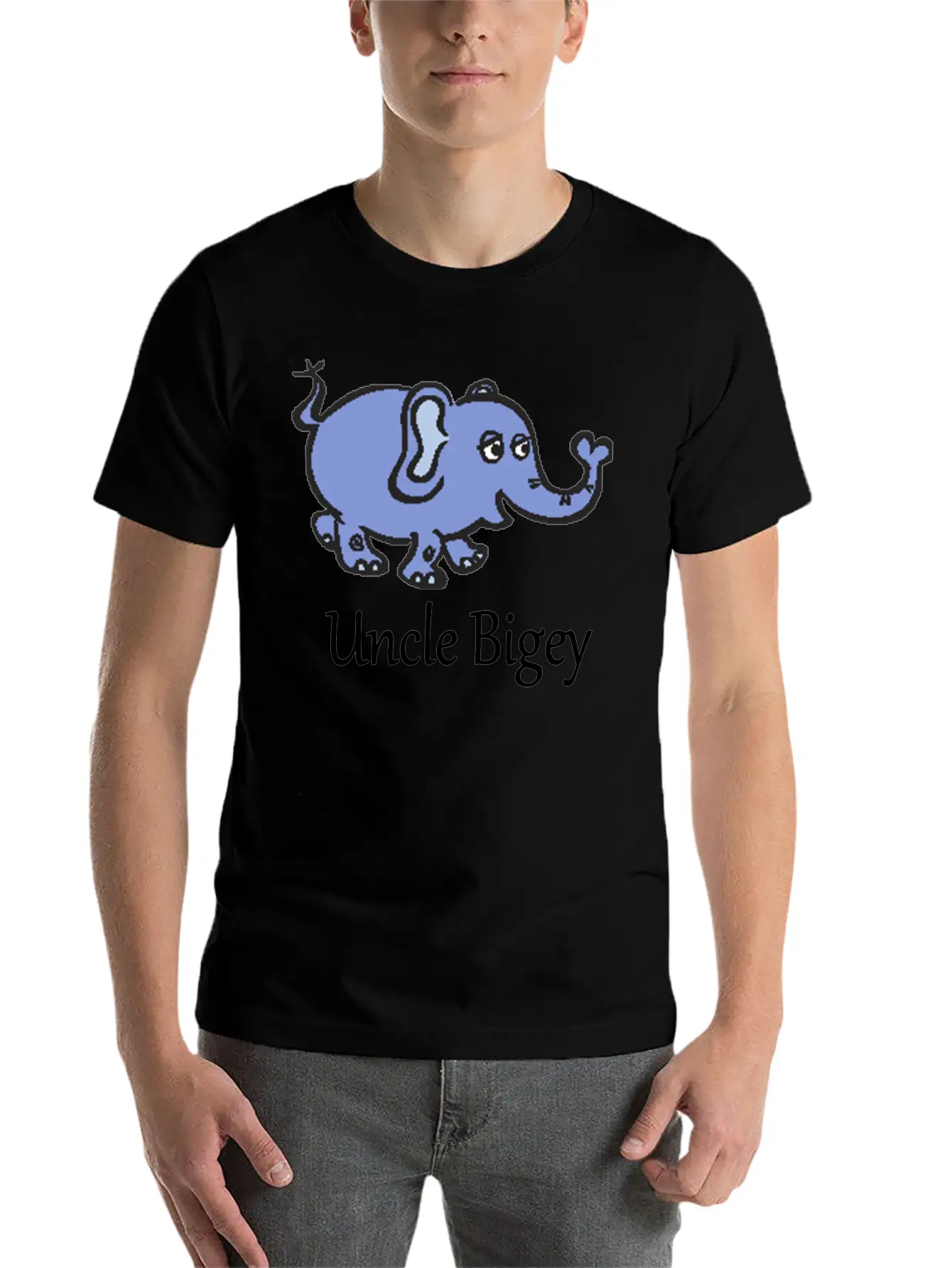 Uncle Bigey Unisex Casual T-Shirt – Clean Design For Daily Comfort