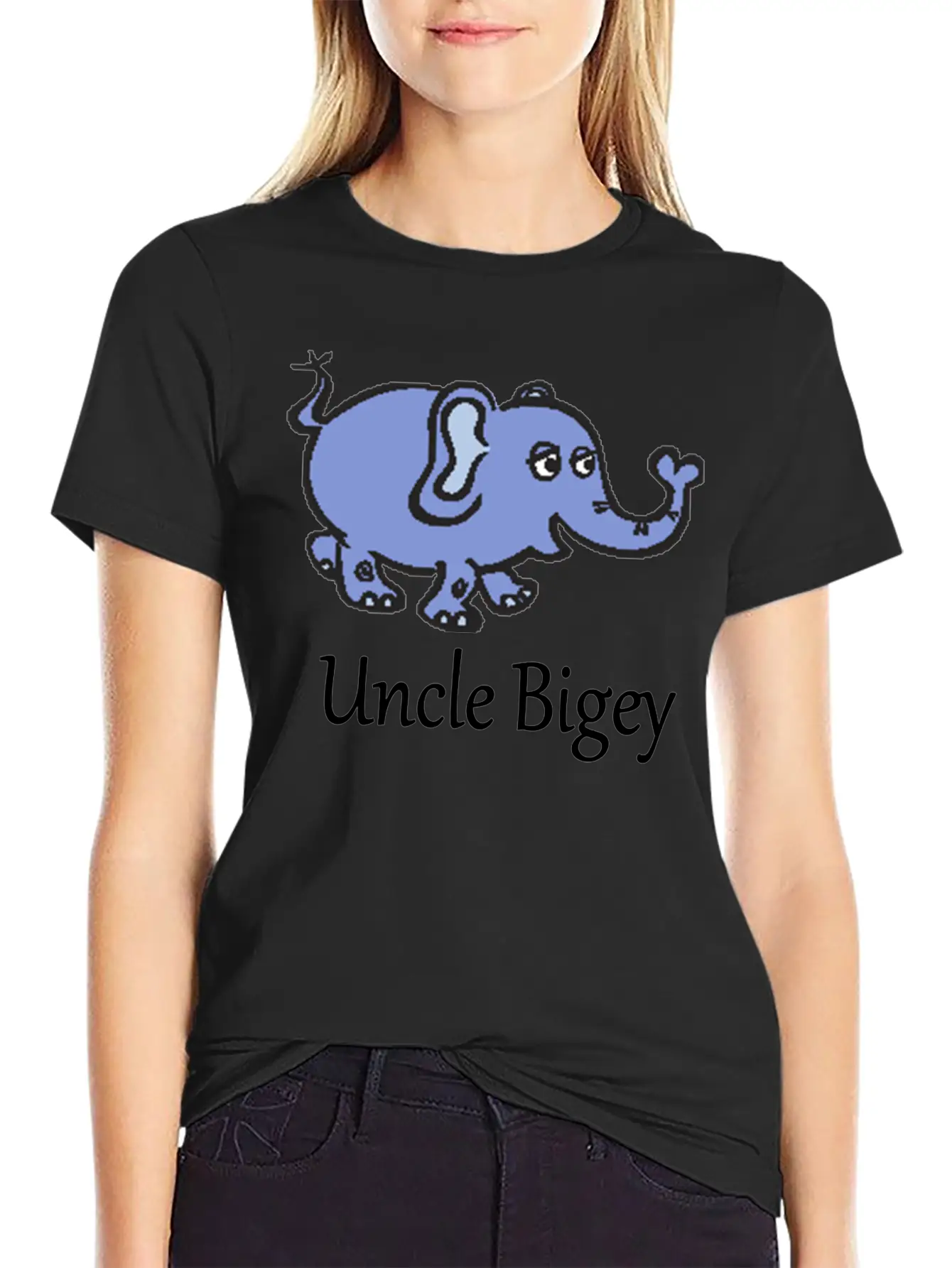 Uncle Bigey Unisex Casual T-Shirt – Clean Design For Daily Comfort