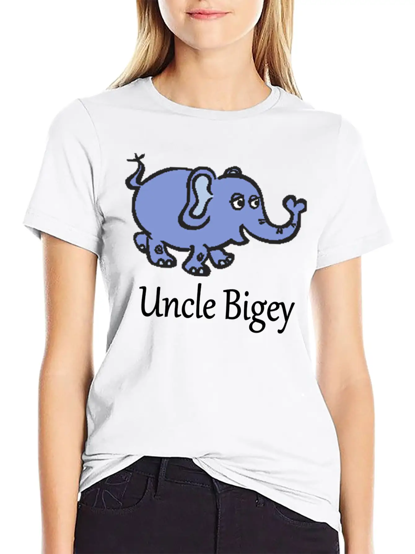 Uncle Bigey Unisex Casual T-Shirt – Clean Design For Daily Comfort