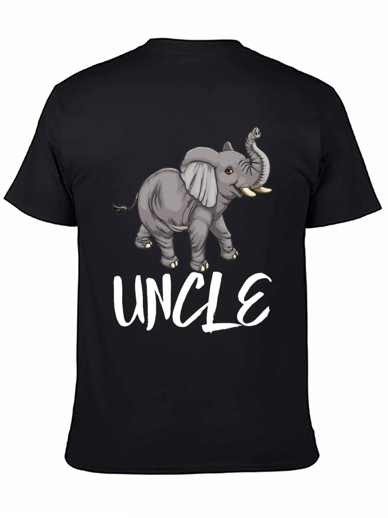 Uncle Elephant Essential Cotton Tee For Daily Outfits – Unisex Style