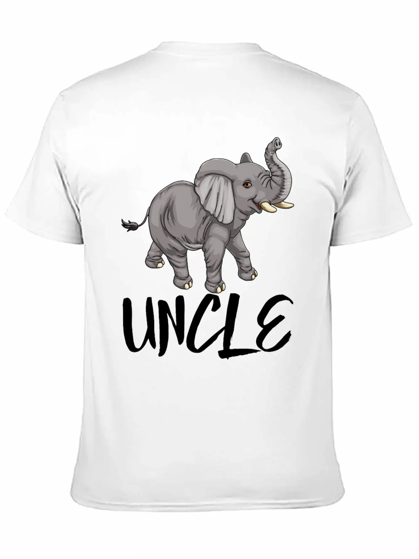 Uncle Elephant Essential Cotton Tee For Daily Outfits – Unisex Style