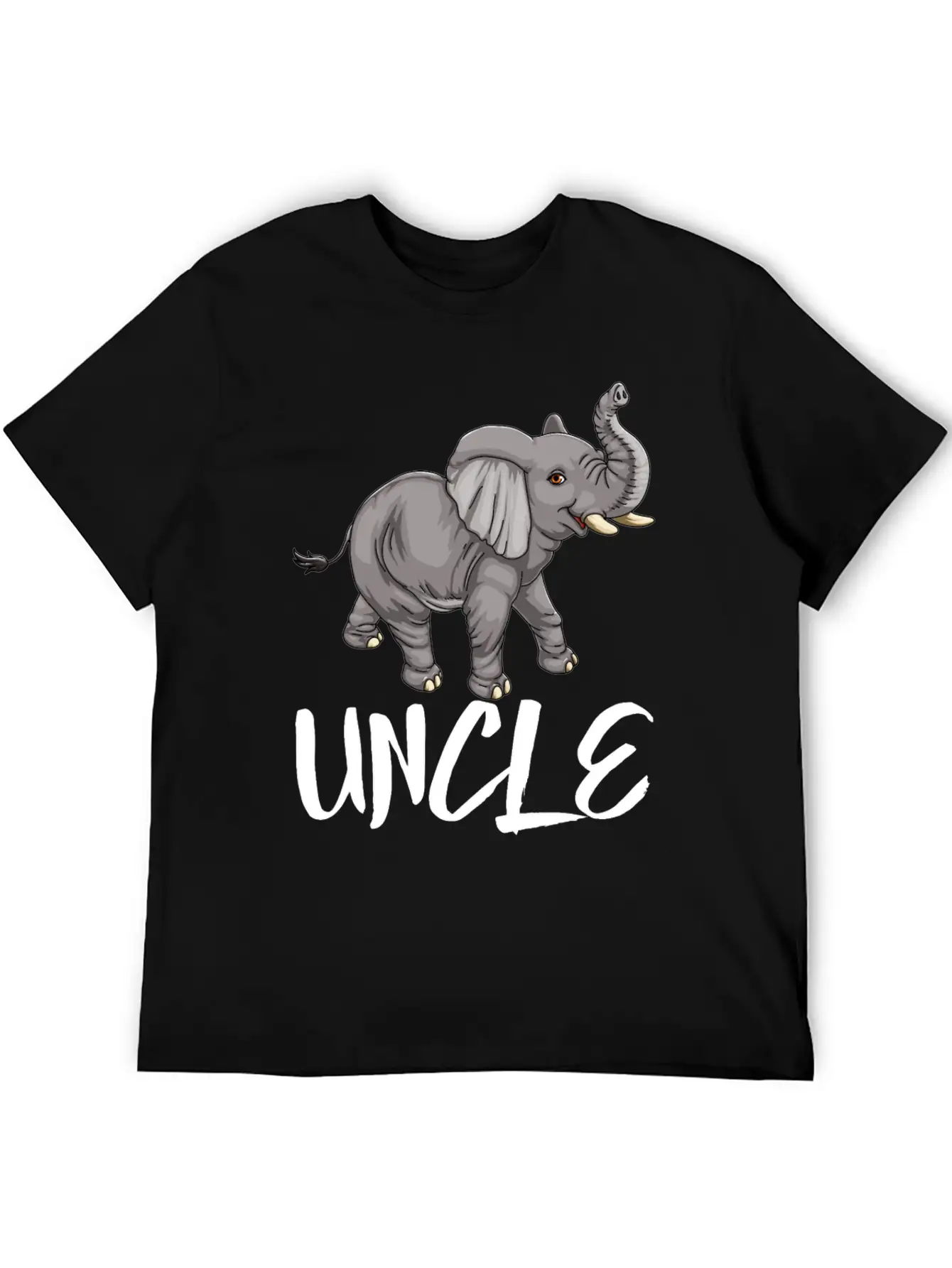 Uncle Elephant Essential Cotton Tee For Daily Outfits – Unisex Style
