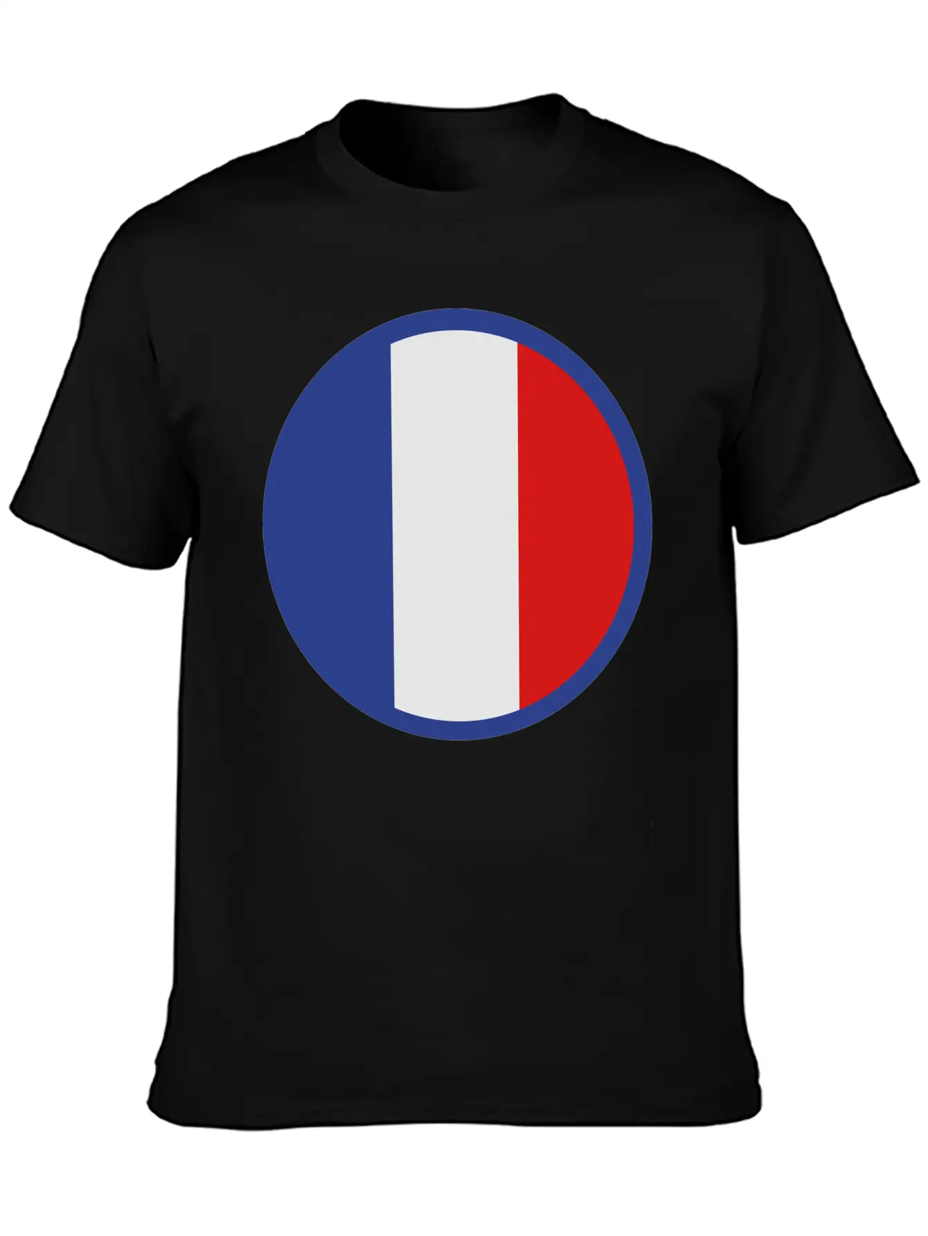 Under The Sign Of France Basic Graphic T-Shirt – Daily Comfort In Soft Cotton