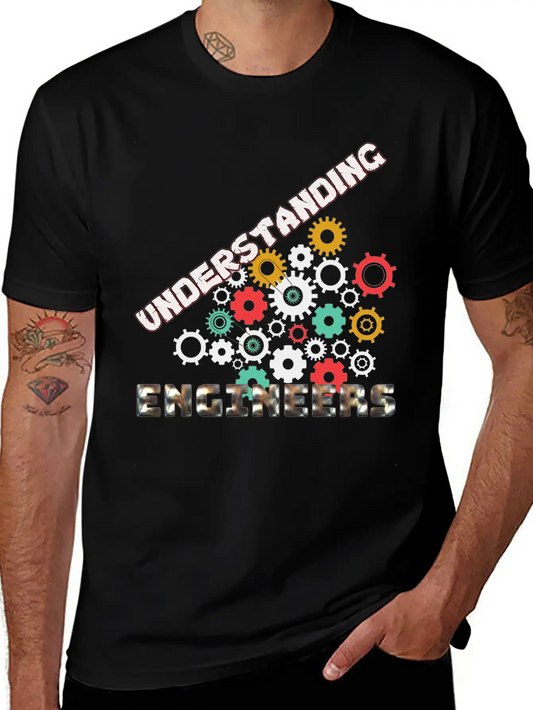 Understanding Engineers 01 Lightweight Cotton T-Shirt – Daily Comfort Graphic Shirt