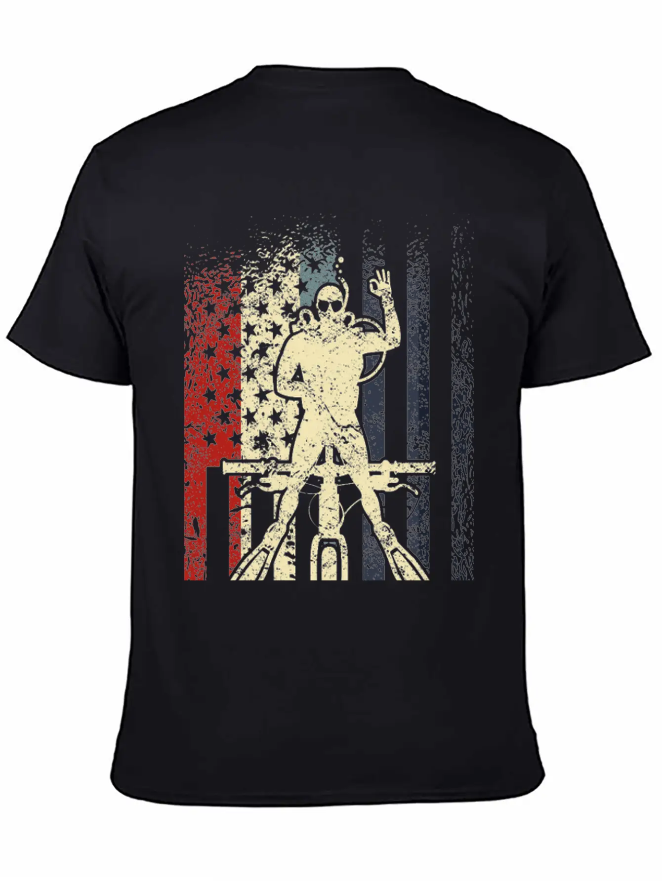Underwater Cycling Modern Fit Casual T-Shirt – Clean And Versatile Design