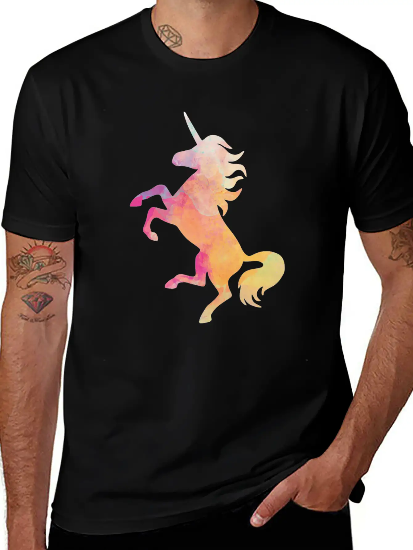 Unicorn Basic Graphic T-Shirt – Daily Comfort In Soft Cotton