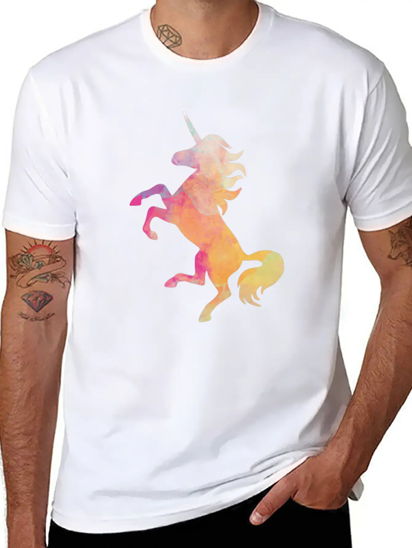 Unicorn Basic Graphic T-Shirt – Daily Comfort In Soft Cotton