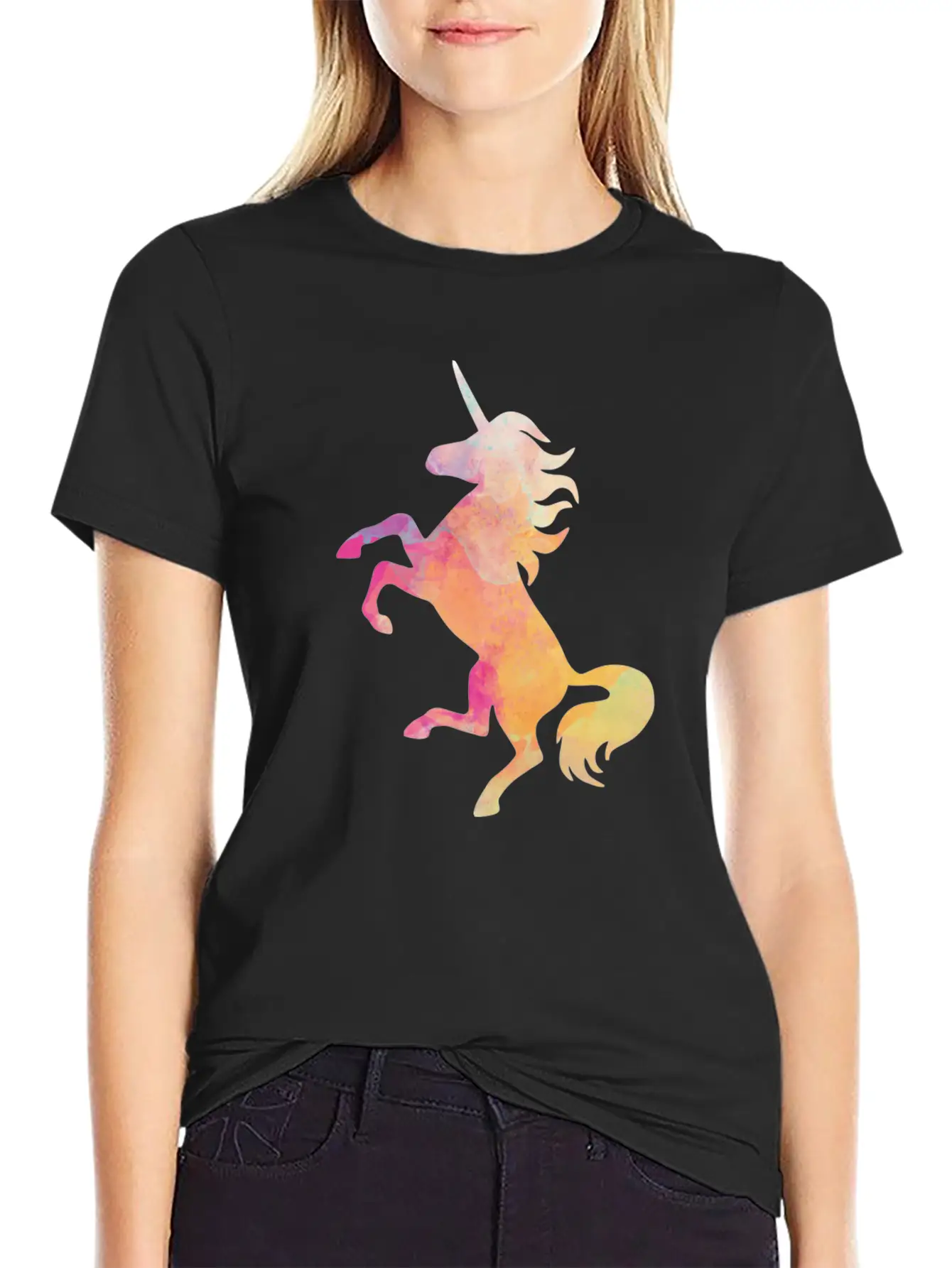 Unicorn Basic Graphic T-Shirt – Daily Comfort In Soft Cotton