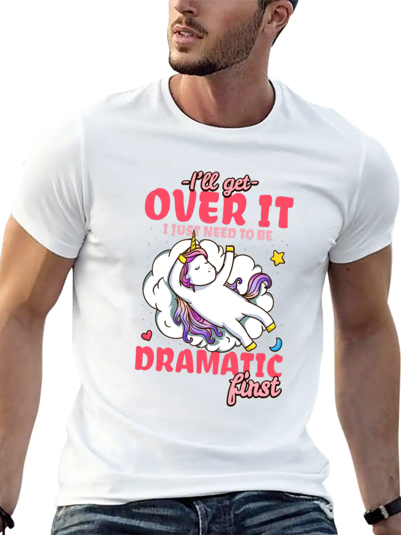 Unicorn Essential Cotton Tee For Daily Outfits – Unisex Style