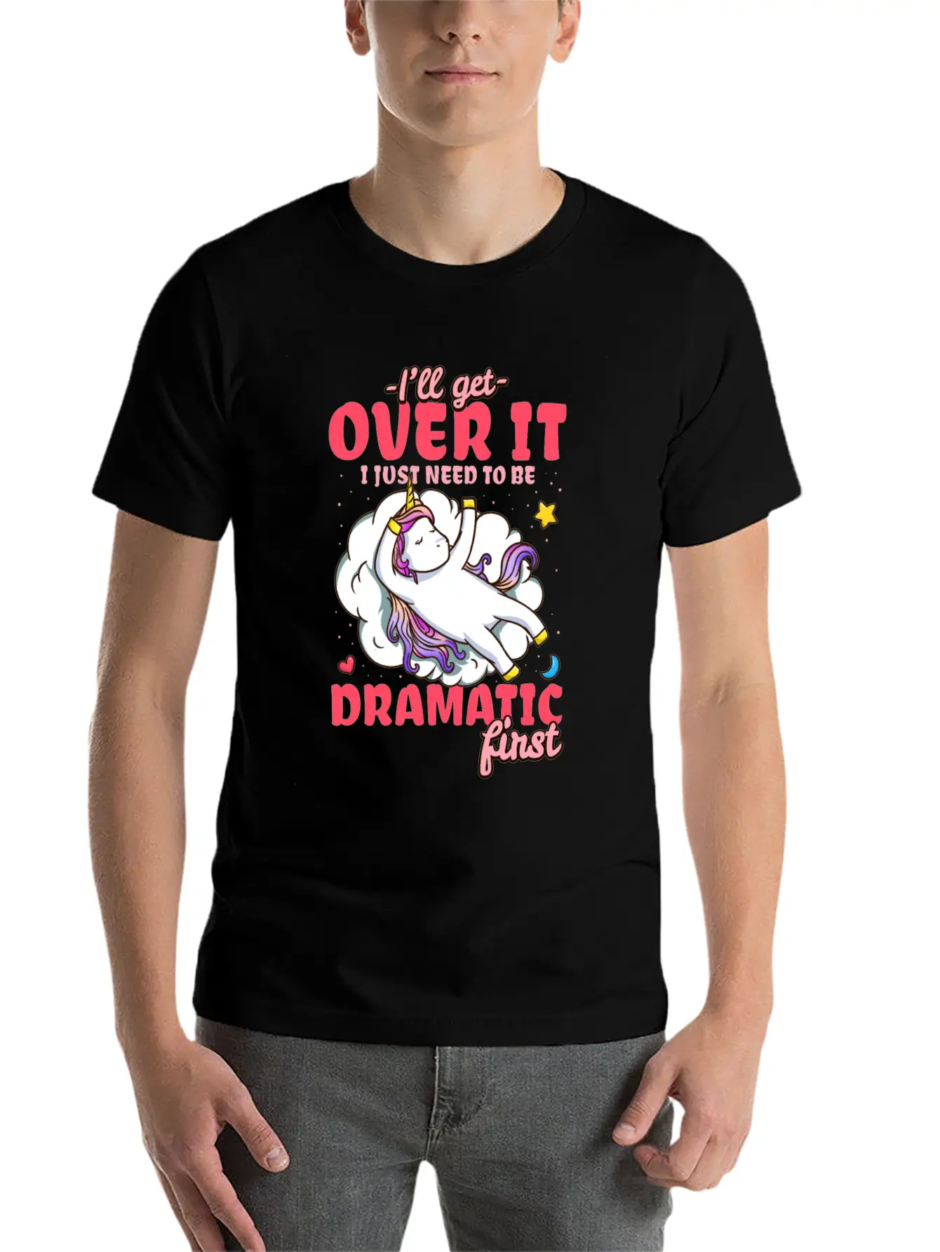 Unicorn Essential Cotton Tee For Daily Outfits – Unisex Style