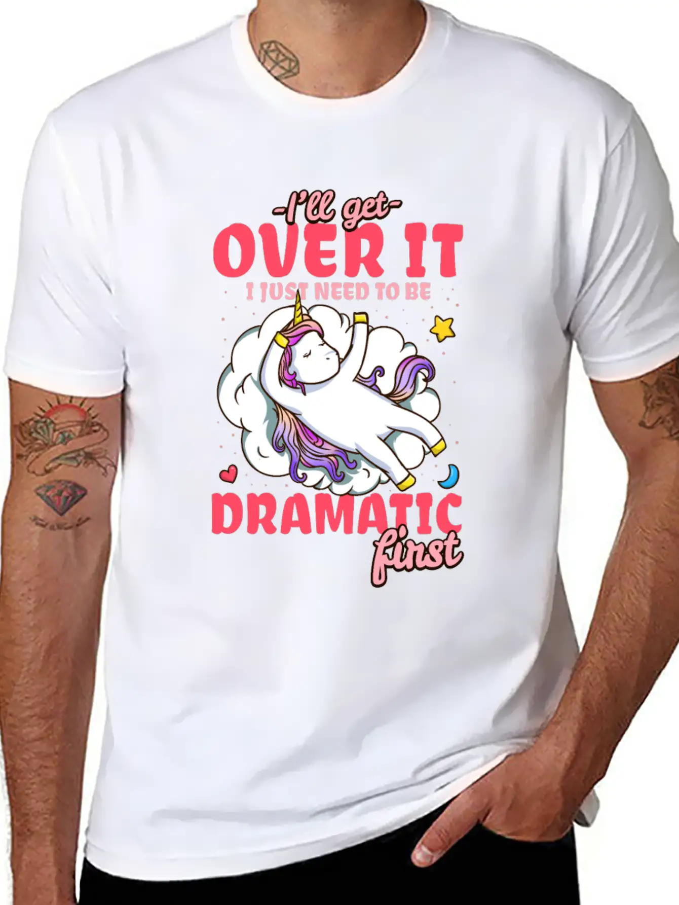 Unicorn Essential Cotton Tee For Daily Outfits – Unisex Style