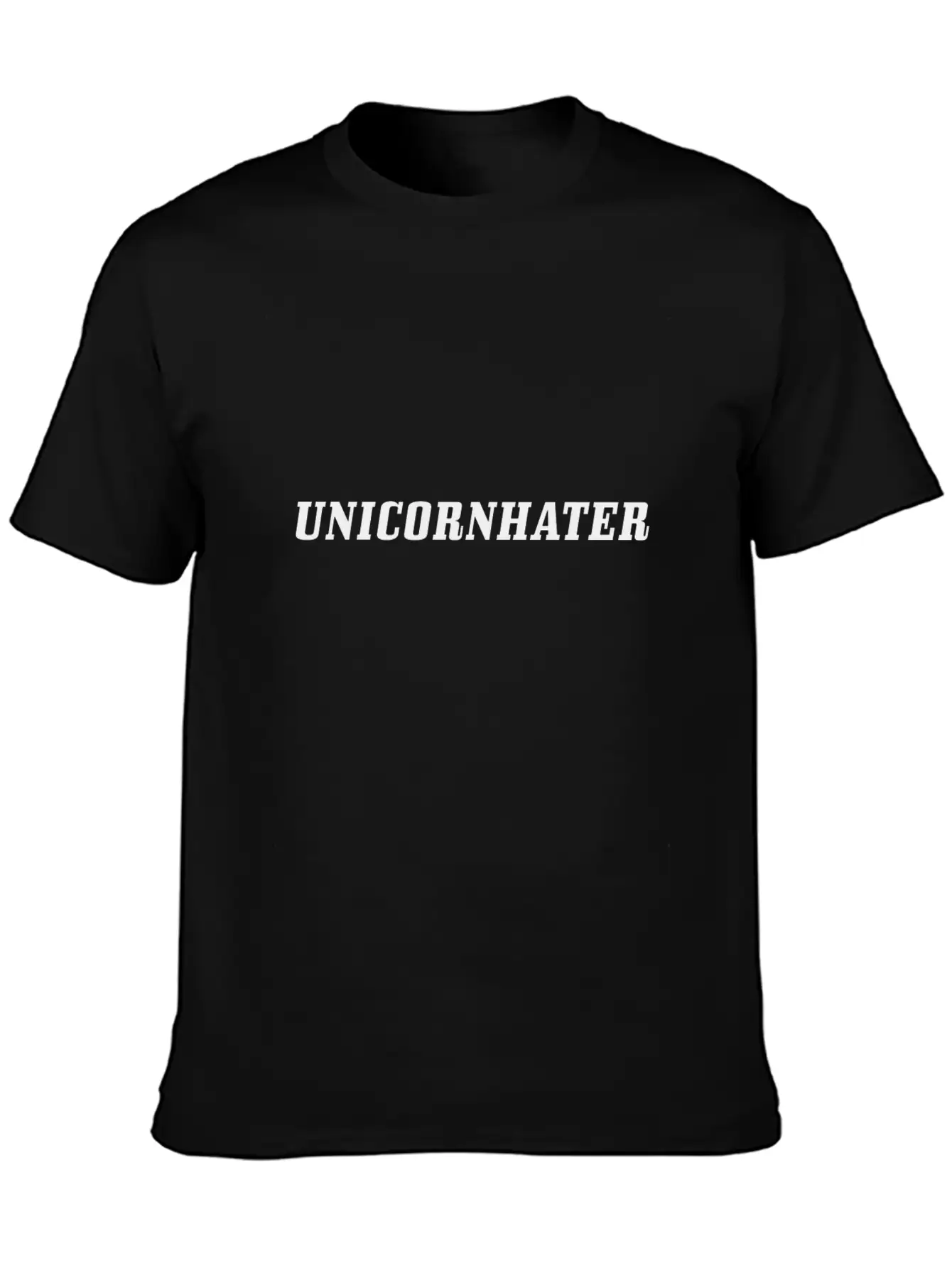 Unicorn Hater Hate Unicorn T-shirt Design Splatter Lightweight Cotton T-Shirt – Daily Comfort Graphic Shirt