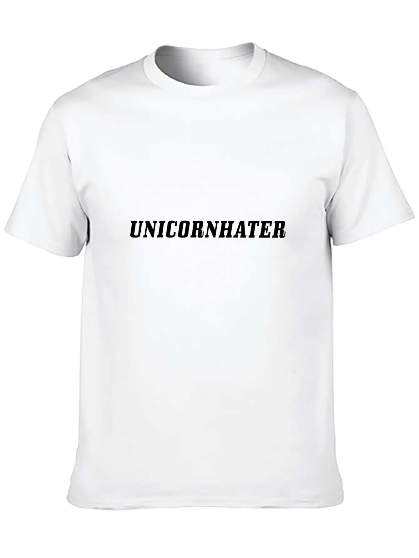Unicorn Hater Hate Unicorn T-shirt Design Splatter Lightweight Cotton T-Shirt – Daily Comfort Graphic Shirt