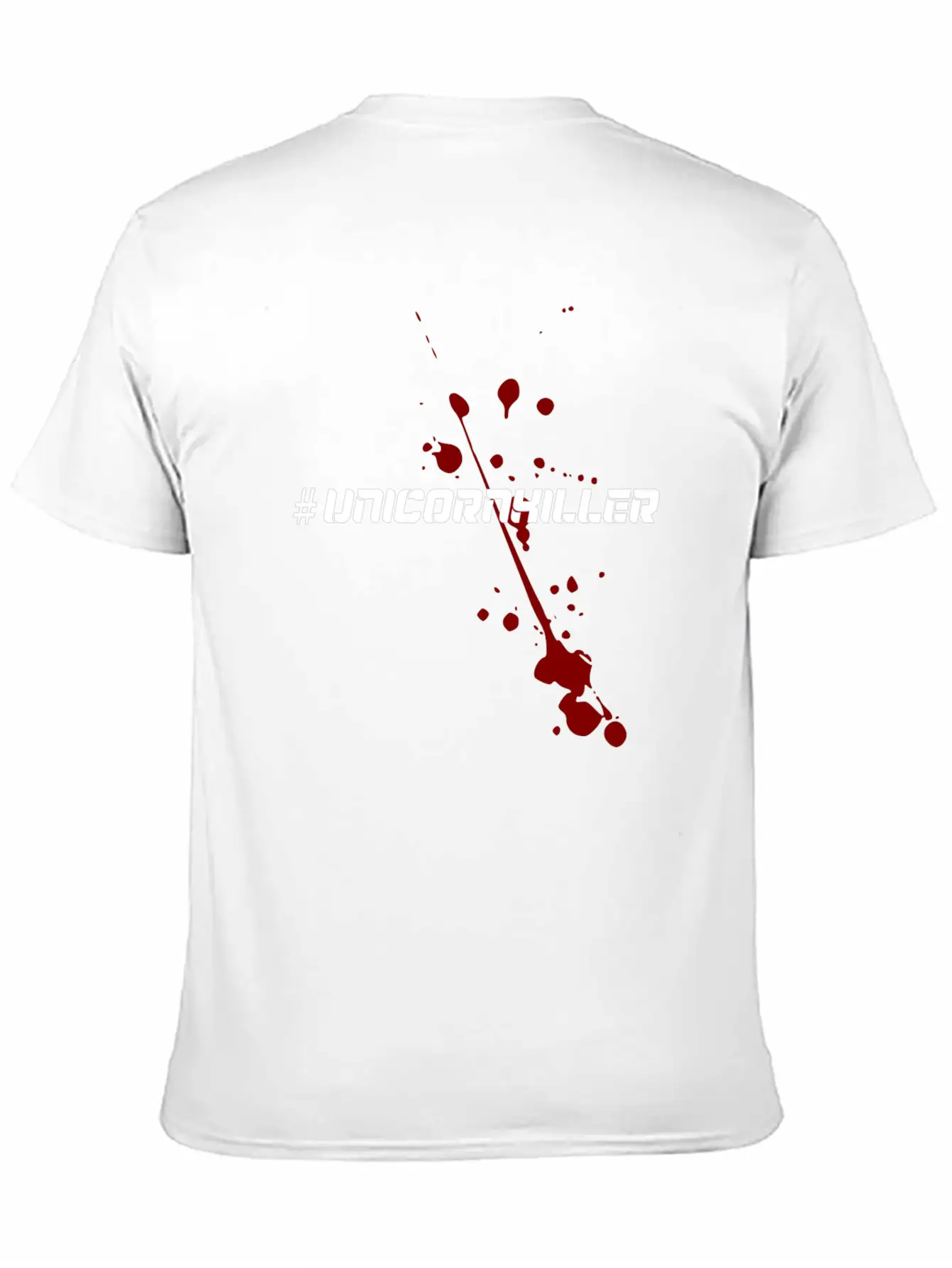 Unicorn Hater Hate Unicorn T-shirt Design Splatter Modern Fit Casual T-Shirt ��� Clean And Versatile Design
