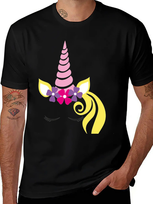 Unicorn Lightweight Cotton T-Shirt – Daily Comfort Graphic Shirt