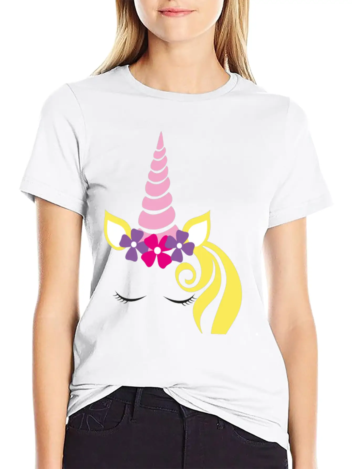 Unicorn Lightweight Cotton T-Shirt – Daily Comfort Graphic Shirt