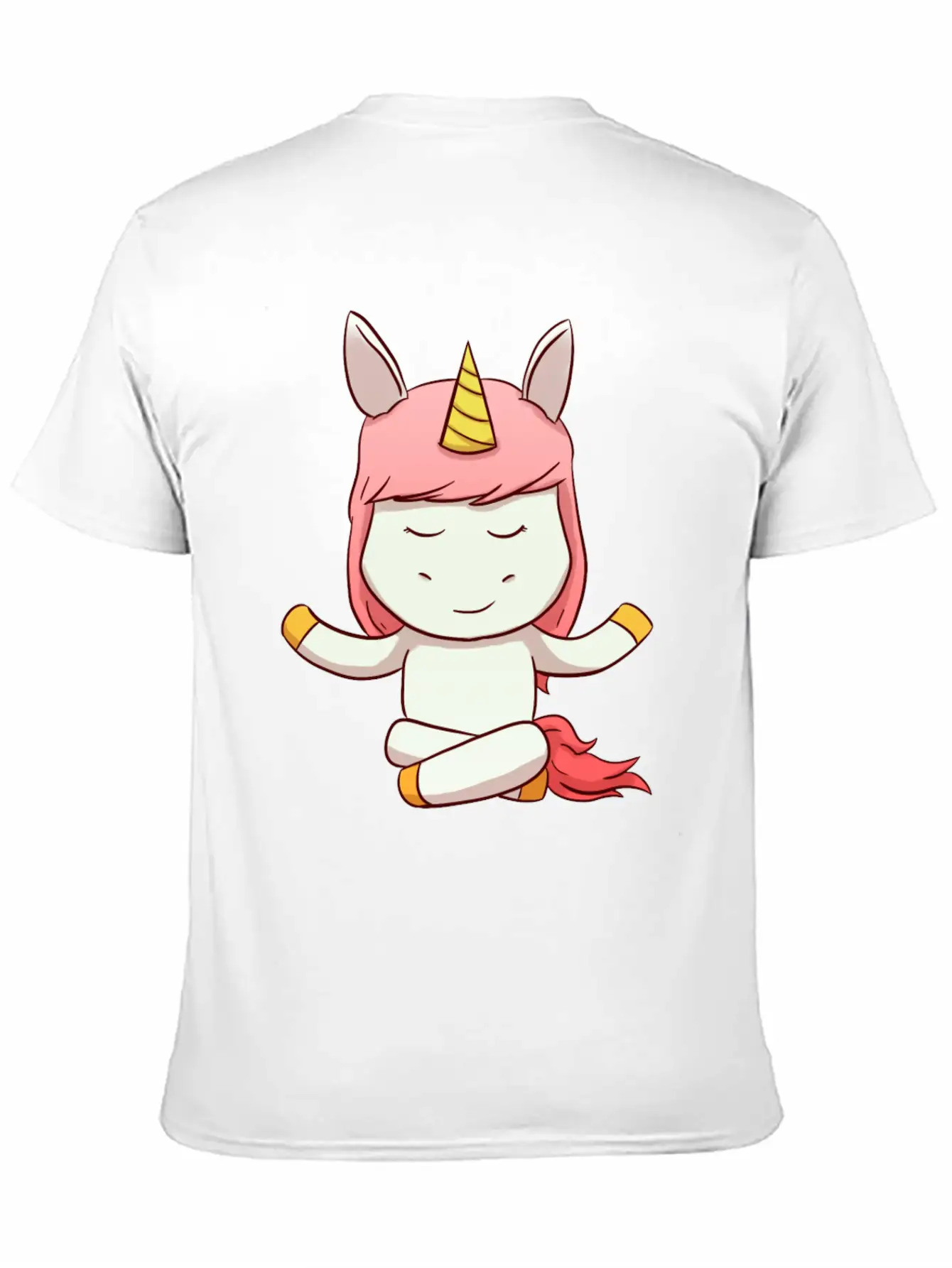 Unicorn Meditation Modern Fit Casual T-Shirt – Clean And Versatile Design