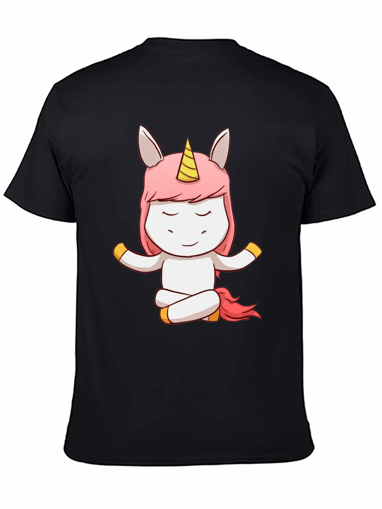 Unicorn Meditation Modern Fit Casual T-Shirt – Clean And Versatile Design