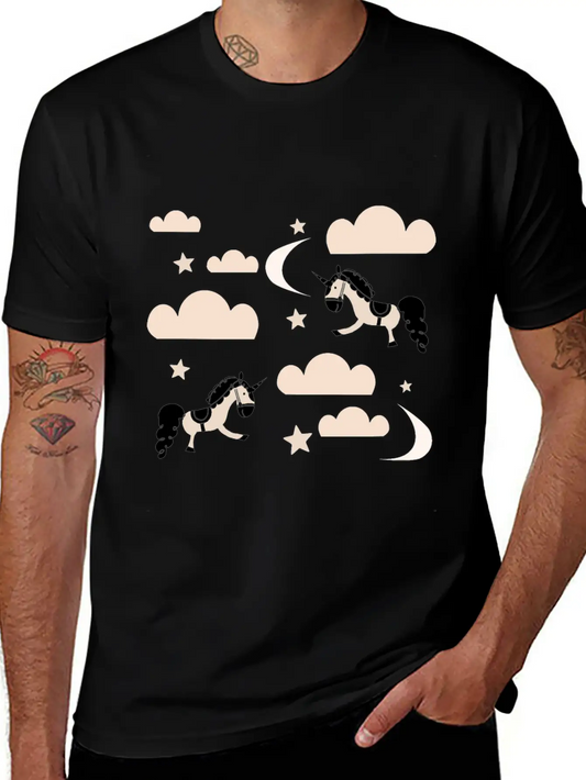 Unicorn Rainbow Soft Cotton Short Sleeve Tee – Unisex Wardrobe Staple