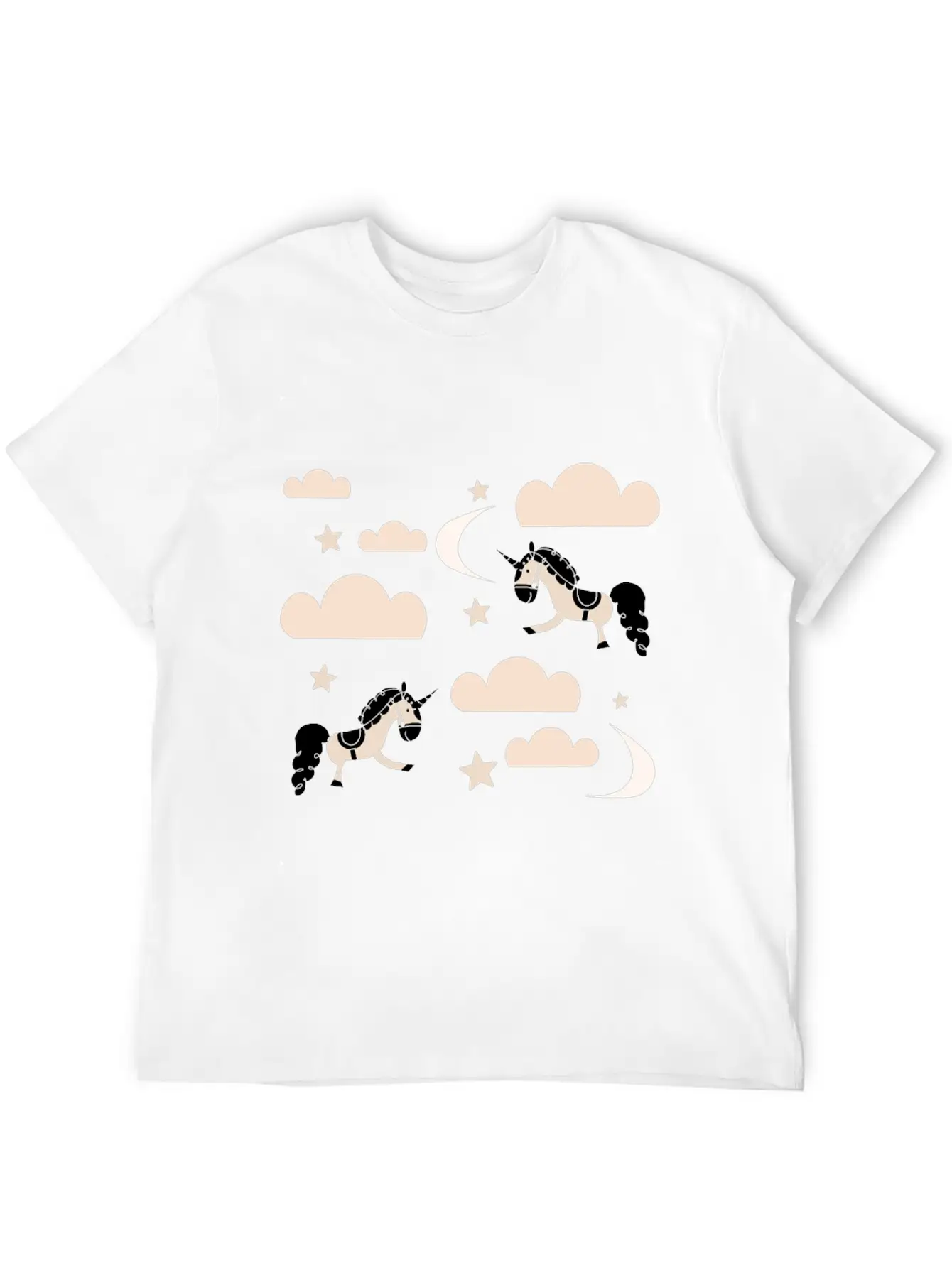 Unicorn Rainbow Soft Cotton Short Sleeve Tee – Unisex Wardrobe Staple
