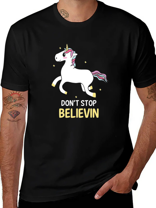 Unicorn Soft Cotton Short Sleeve Tee – Unisex Wardrobe Staple