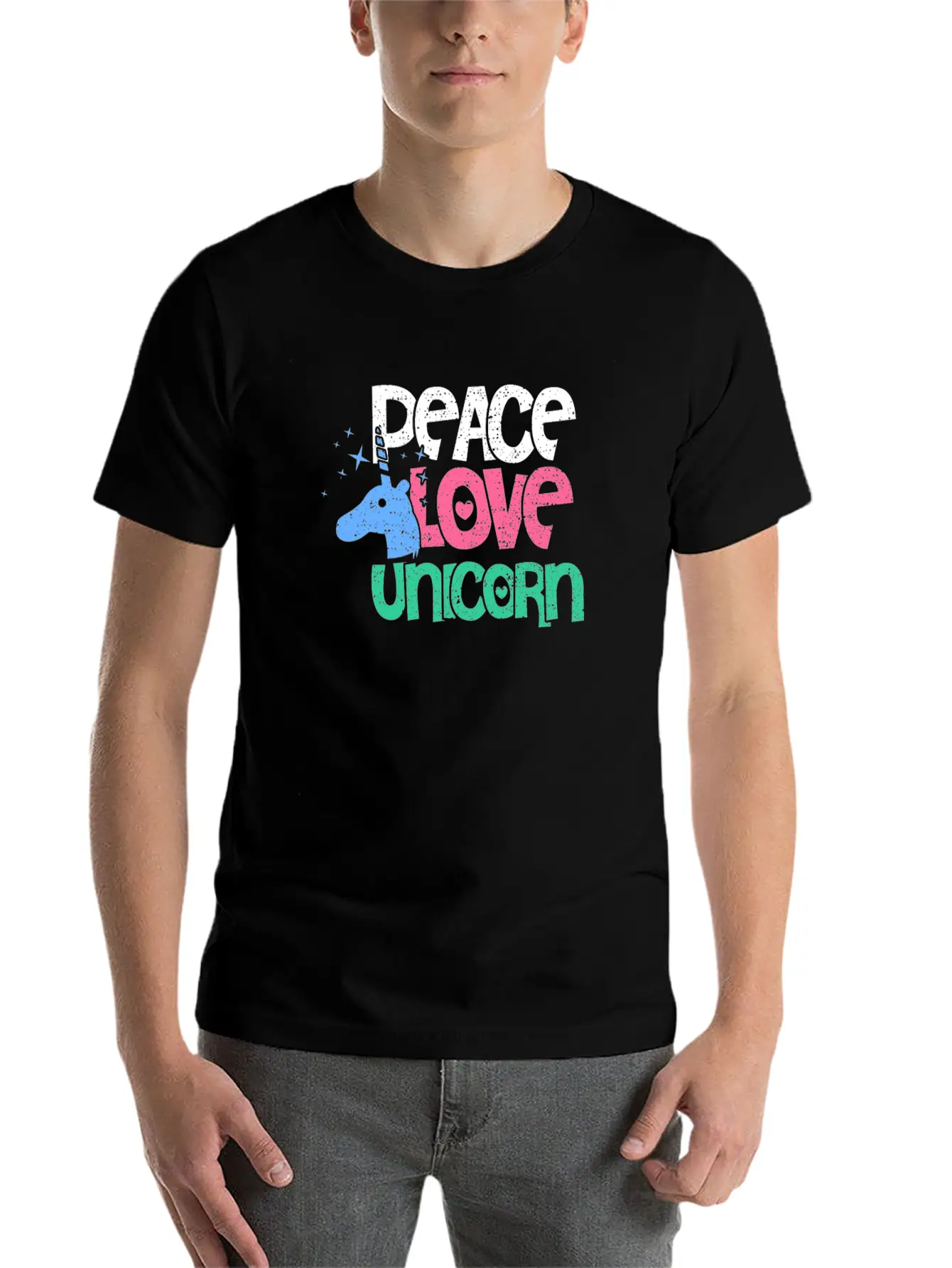Unicorn Stylish Everyday T-Shirt – Unisex Basic Cotton Tee