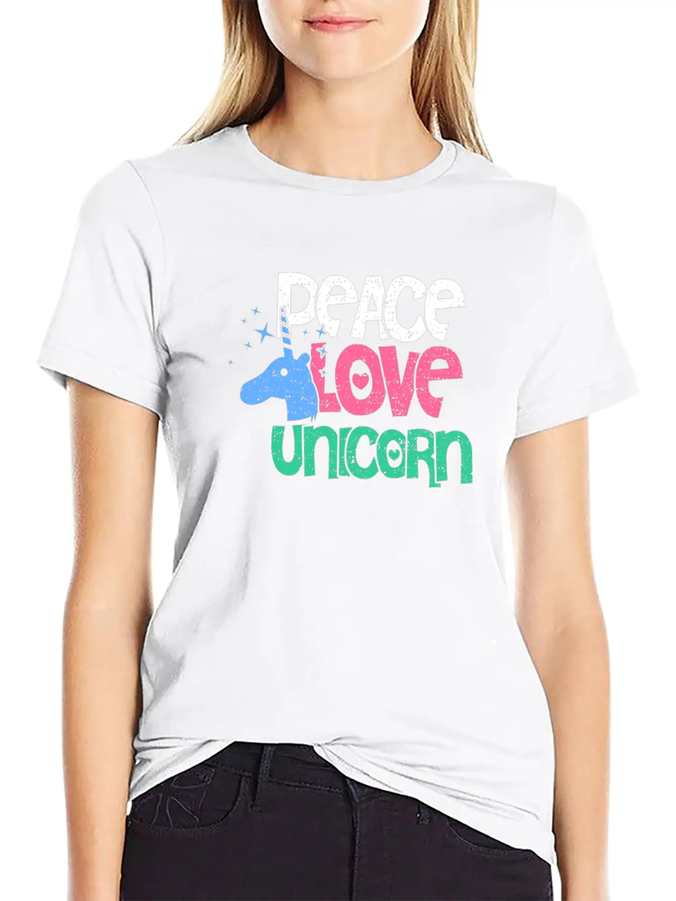 Unicorn Stylish Everyday T-Shirt – Unisex Basic Cotton Tee