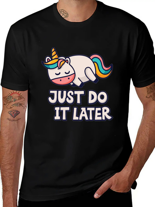 Unicorn Thick Unicorn Chilling Out Basic Graphic T-Shirt – Daily Comfort In Soft Cotton