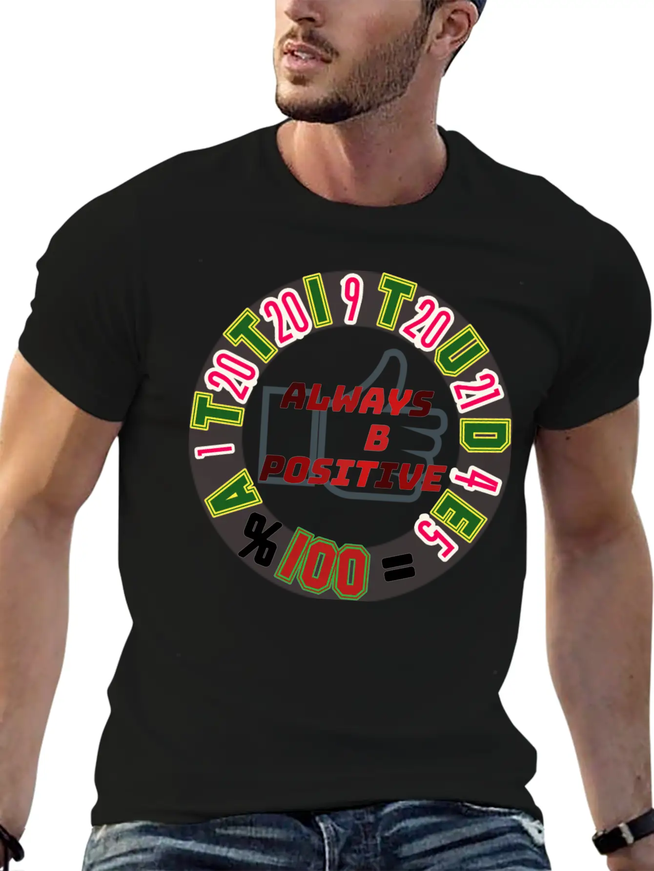 UNIQUE ATTITUDE T-SHIRT Basic Graphic T-Shirt – Daily Comfort In Soft Cotton