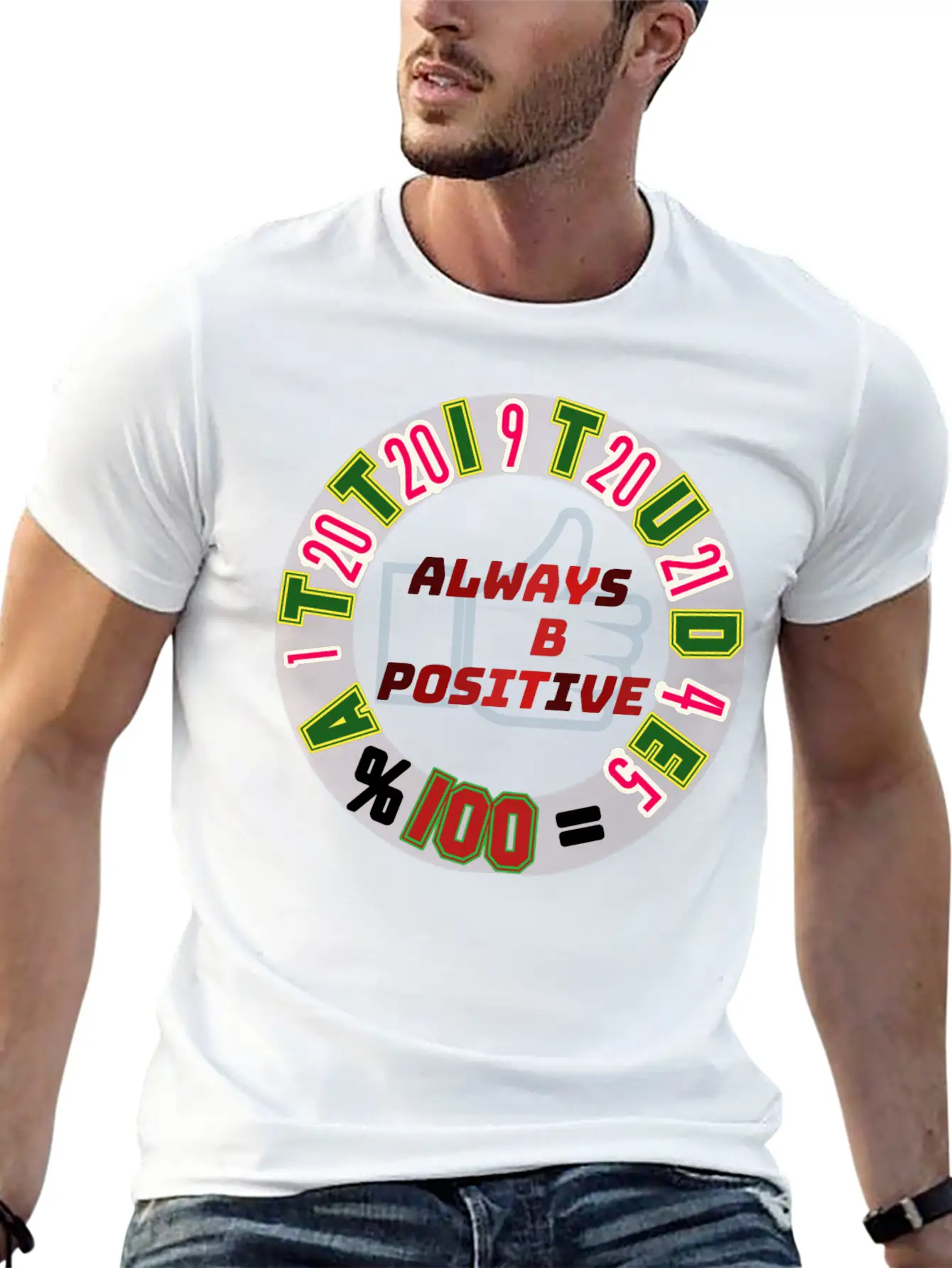 UNIQUE ATTITUDE T-SHIRT Basic Graphic T-Shirt – Daily Comfort In Soft Cotton