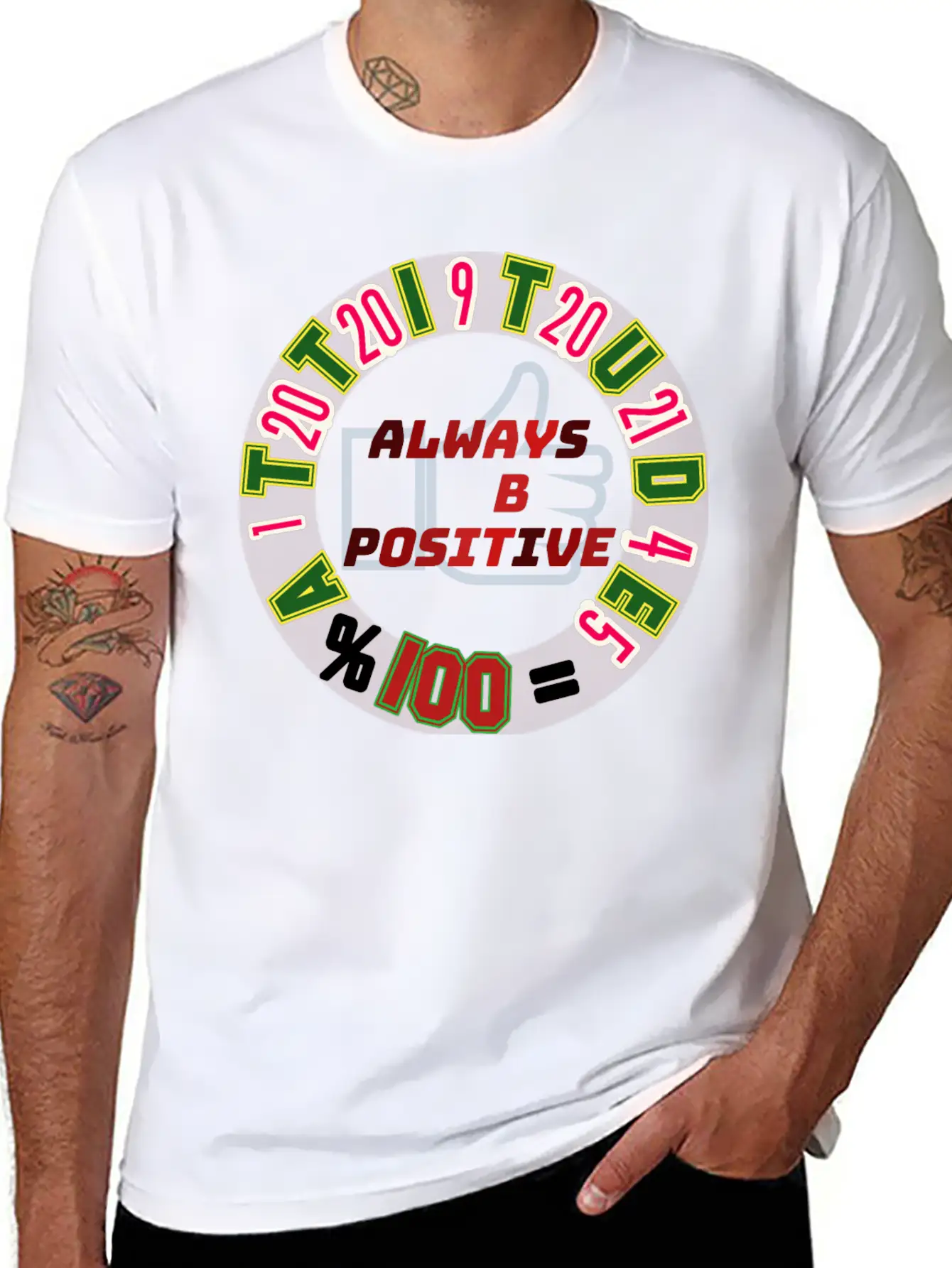UNIQUE ATTITUDE T-SHIRT Basic Graphic T-Shirt – Daily Comfort In Soft Cotton