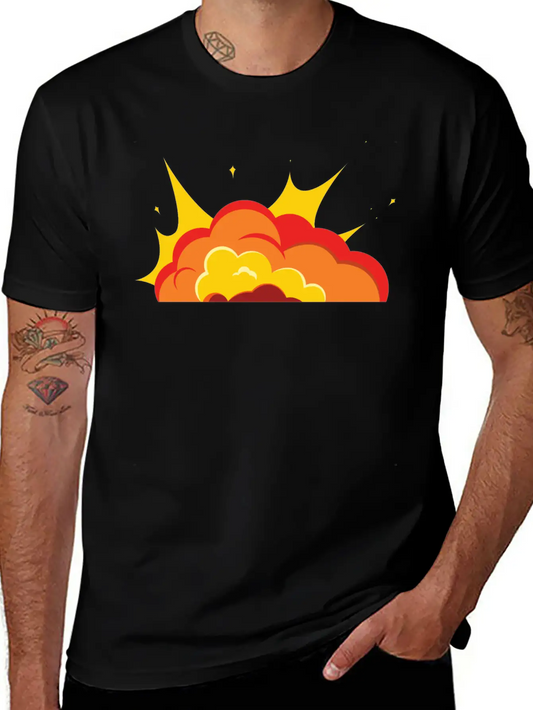 Unique Fire Soft Cotton Short Sleeve Tee – Unisex Wardrobe Staple