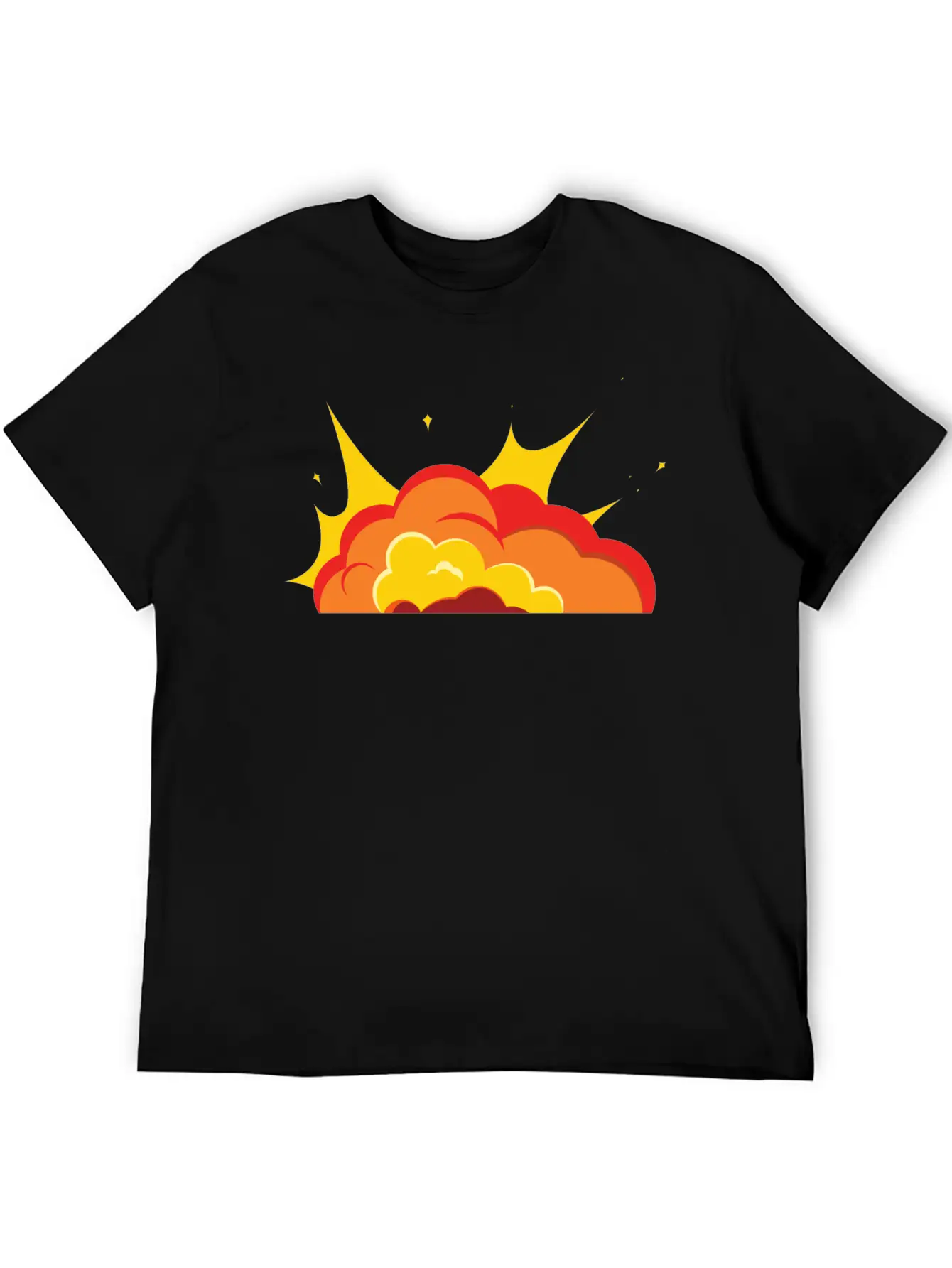 Unique Fire Soft Cotton Short Sleeve Tee – Unisex Wardrobe Staple