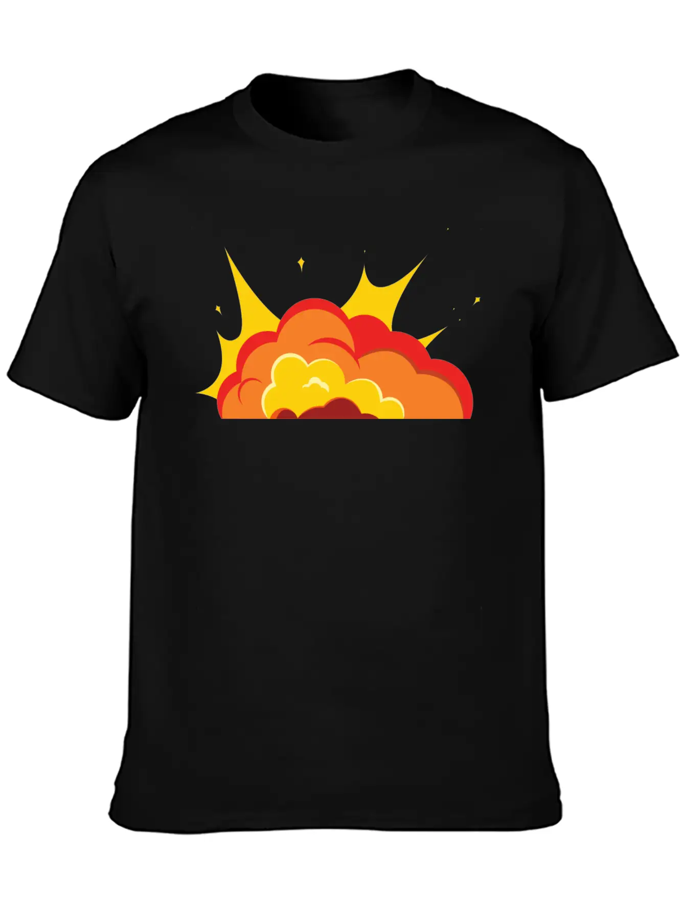 Unique Fire Soft Cotton Short Sleeve Tee – Unisex Wardrobe Staple