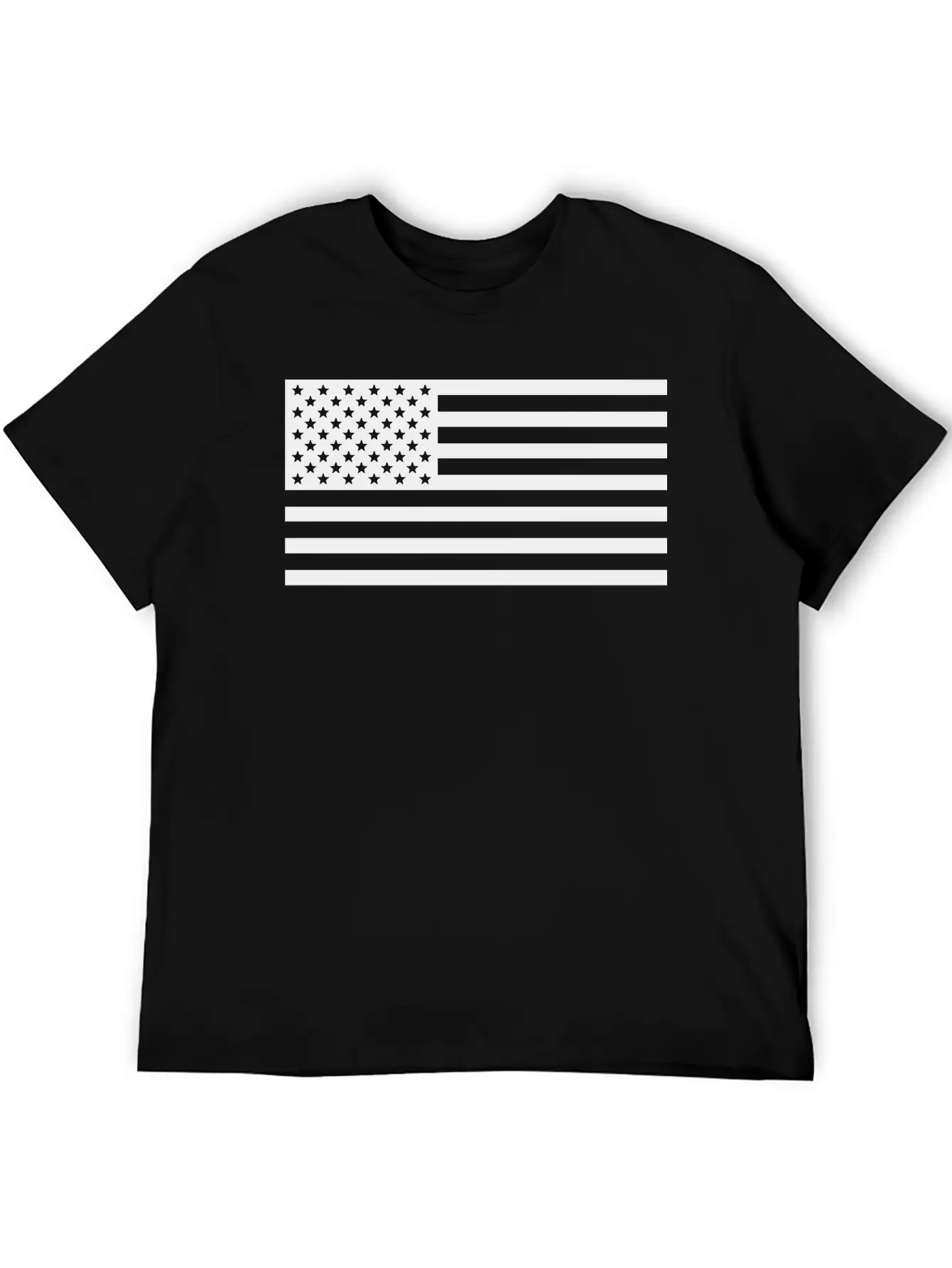 United States Of America Stars & Stripes Flag Basic Graphic T-Shirt – Daily Comfort In Soft Cotton