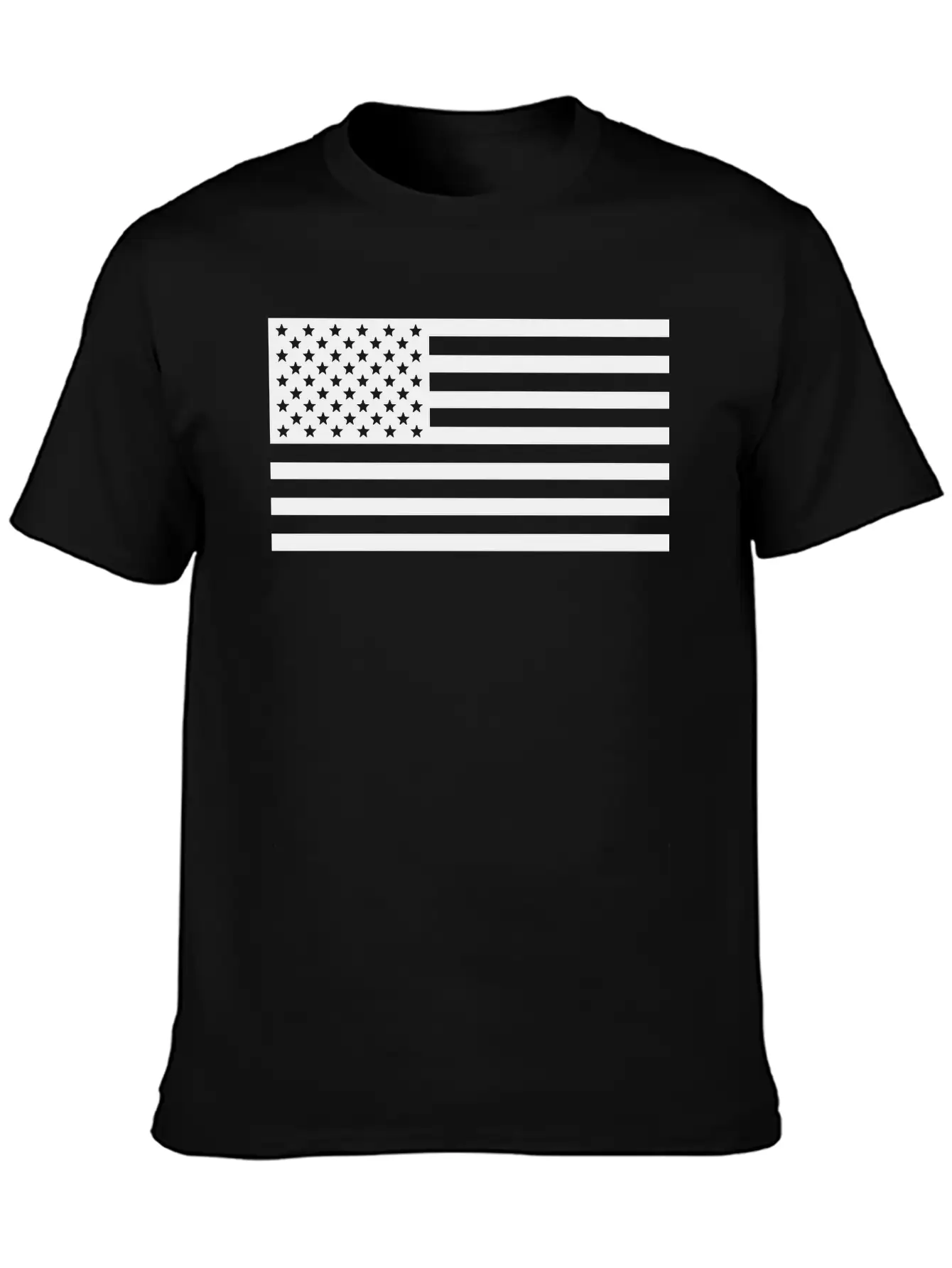 United States Of America Stars & Stripes Flag Basic Graphic T-Shirt – Daily Comfort In Soft Cotton