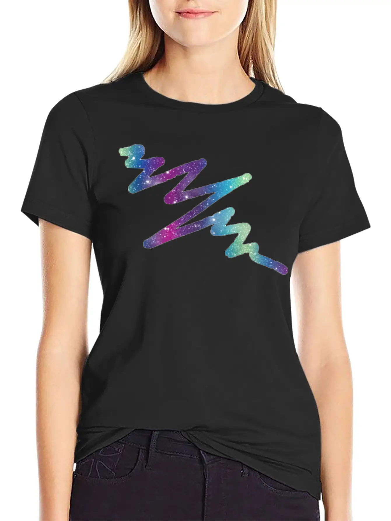 Univers Lightning Comfortable Minimalist Graphic Tee – Summer Style Essential