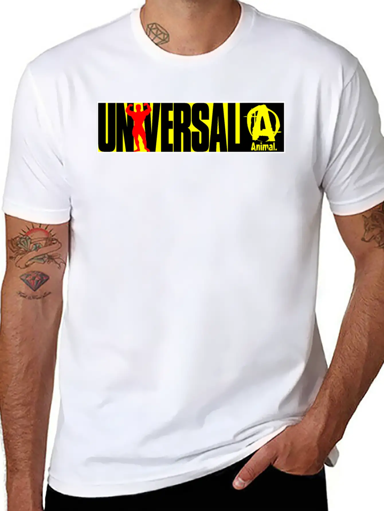 Universal Animal Essential Cotton Tee For Daily Outfits – Unisex Style