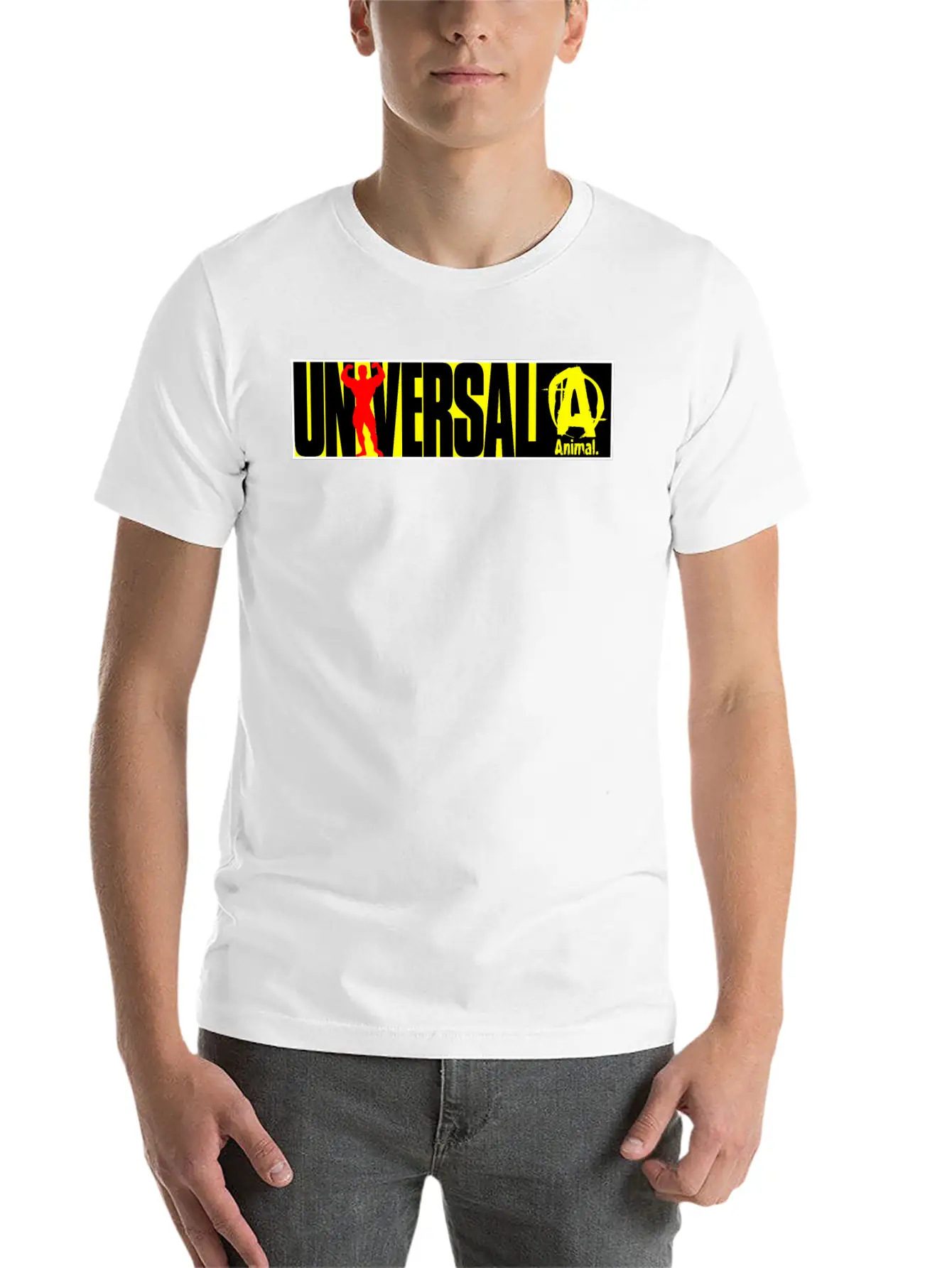 Universal Animal Essential Cotton Tee For Daily Outfits – Unisex Style