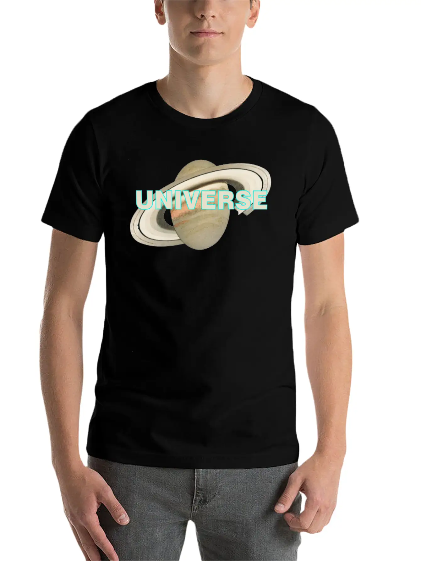 Universe Lightweight Cotton T-Shirt – Daily Comfort Graphic Shirt
