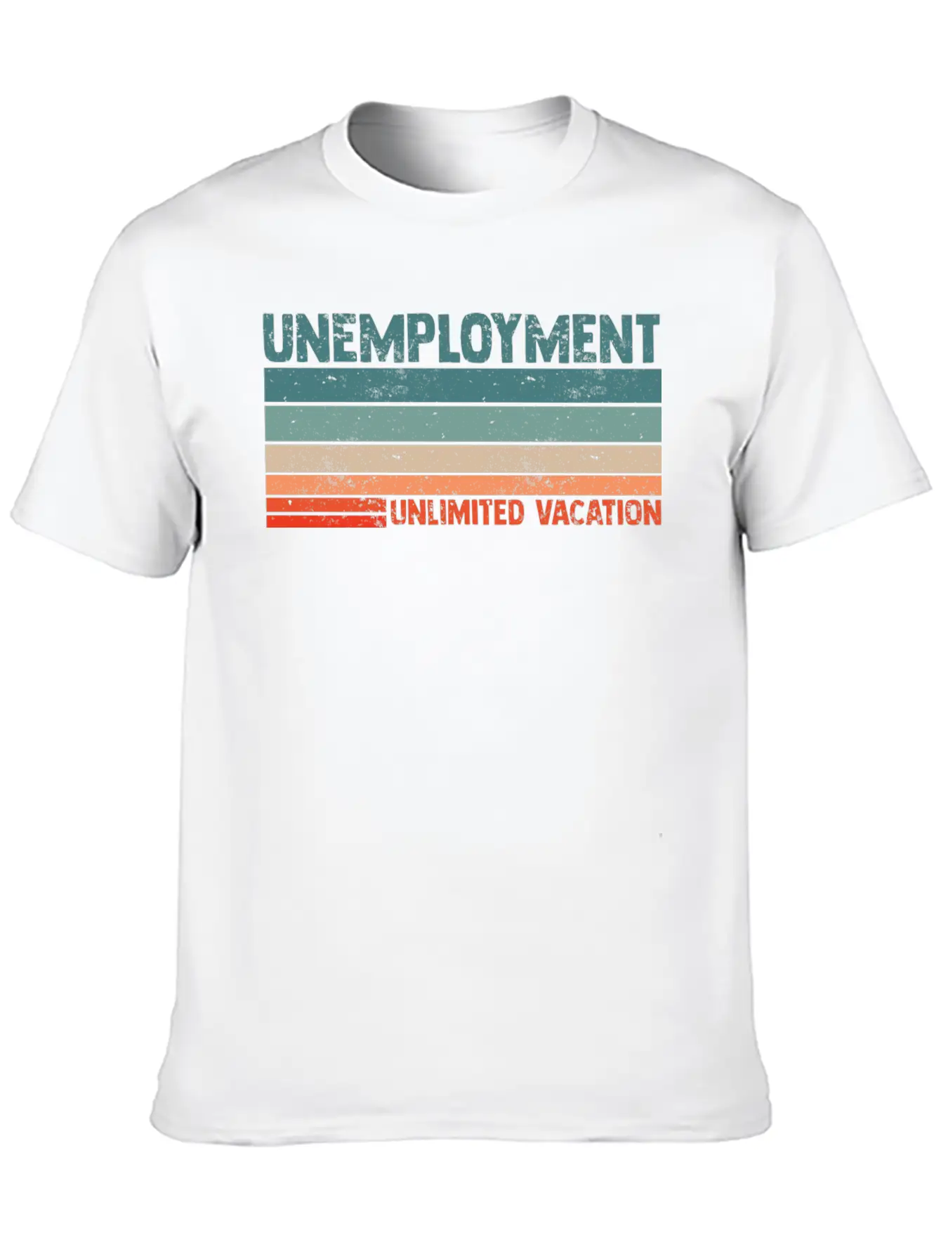 Unlimited Vacation Unemployment For A Jobless Lazy Soft Cotton Short Sleeve Tee – Unisex Wardrobe Staple