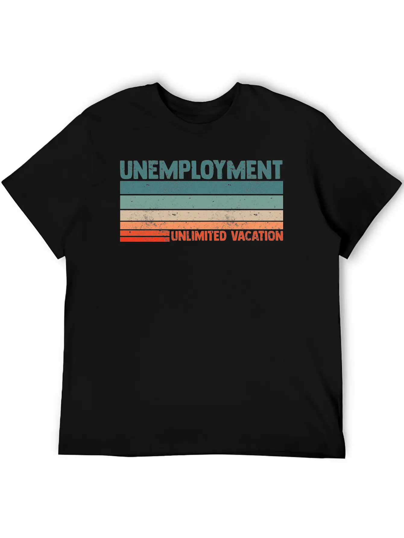 Unlimited Vacation Unemployment For A Jobless Lazy Soft Cotton Short Sleeve Tee – Unisex Wardrobe Staple