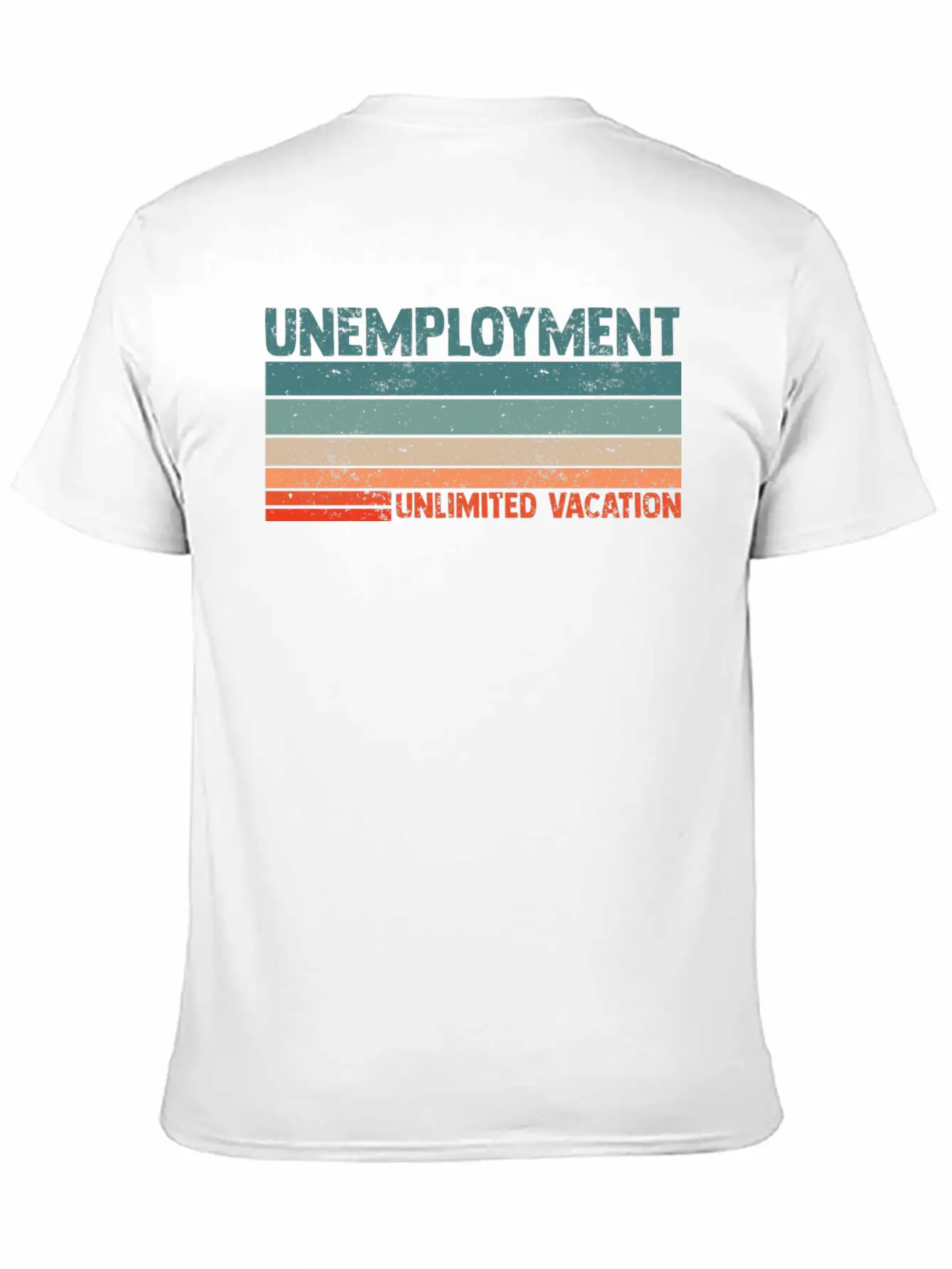 Unlimited Vacation Unemployment For A Jobless Lazy Soft Cotton Short Sleeve Tee – Unisex Wardrobe Staple