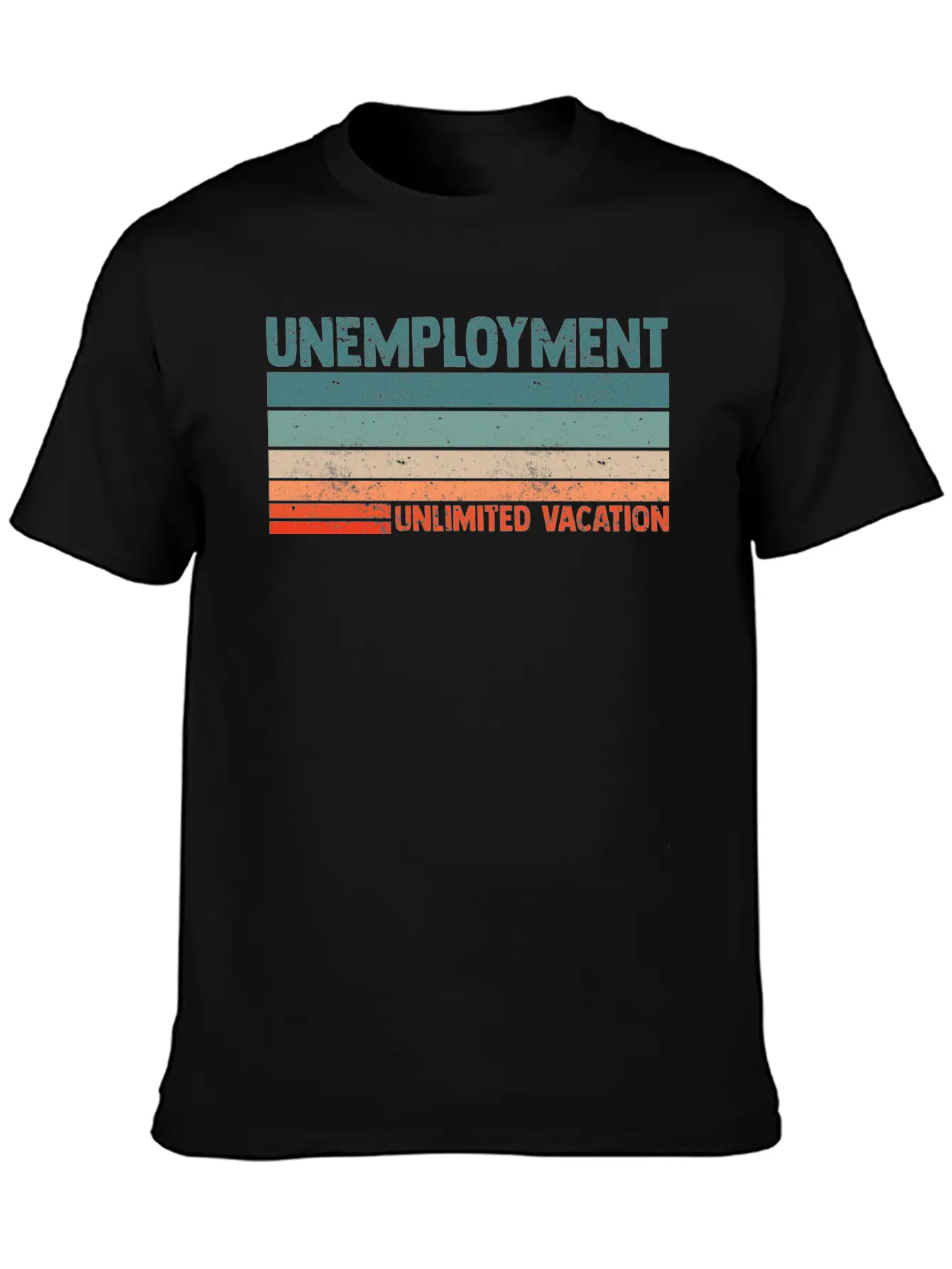 Unlimited Vacation Unemployment For A Jobless Lazy Soft Cotton Short Sleeve Tee – Unisex Wardrobe Staple